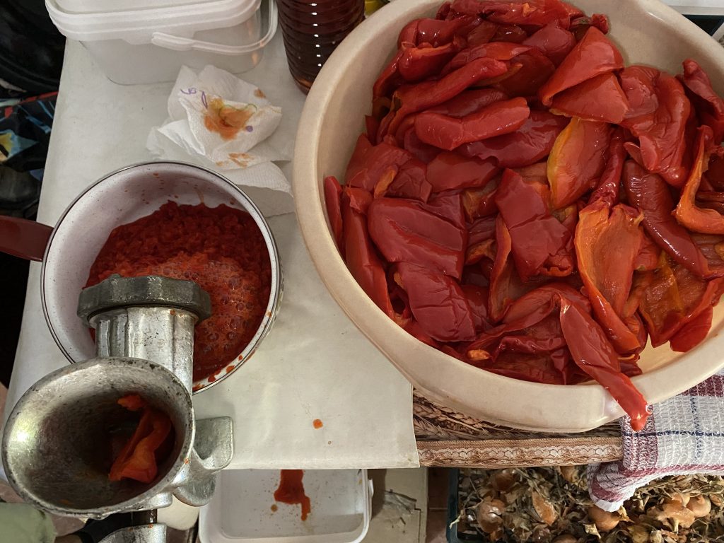 Ajvar od barenih paprika