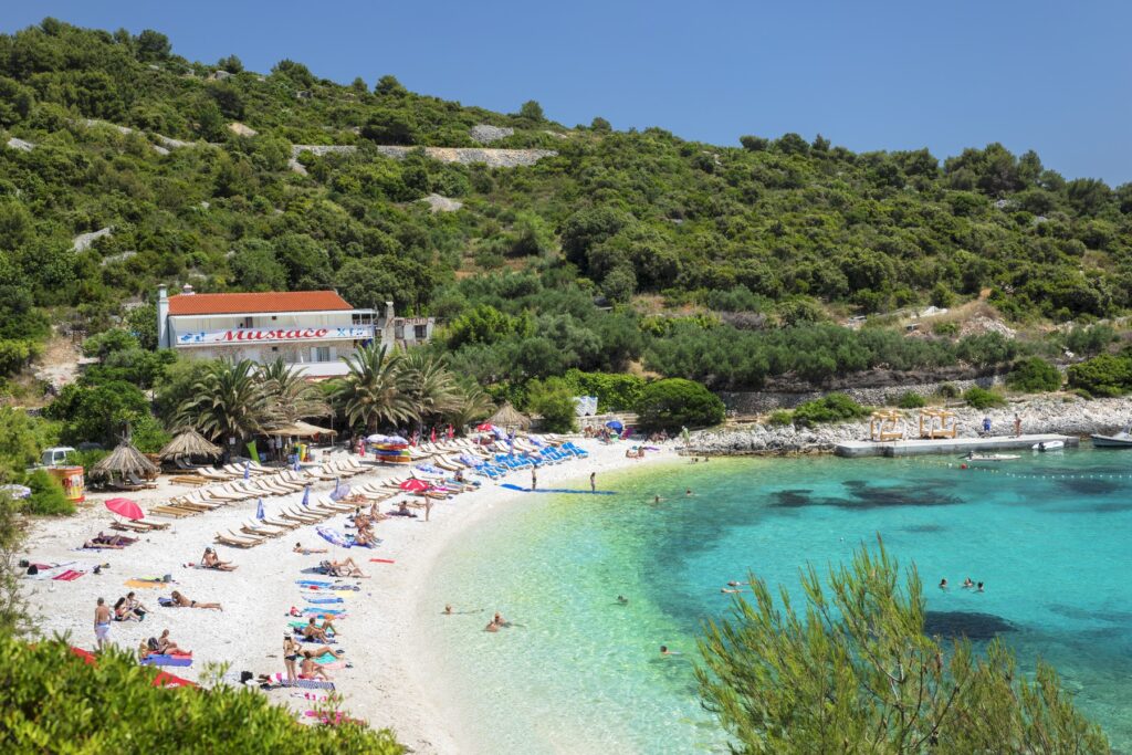 Plaža na Hvaru