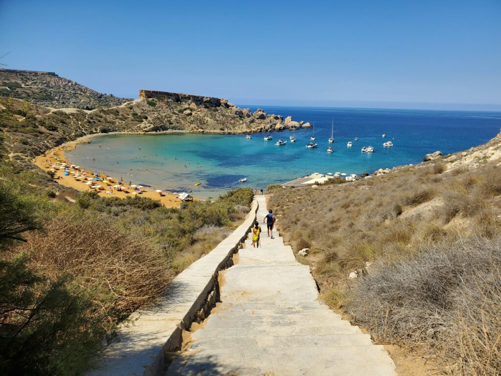 Plaža na Malti