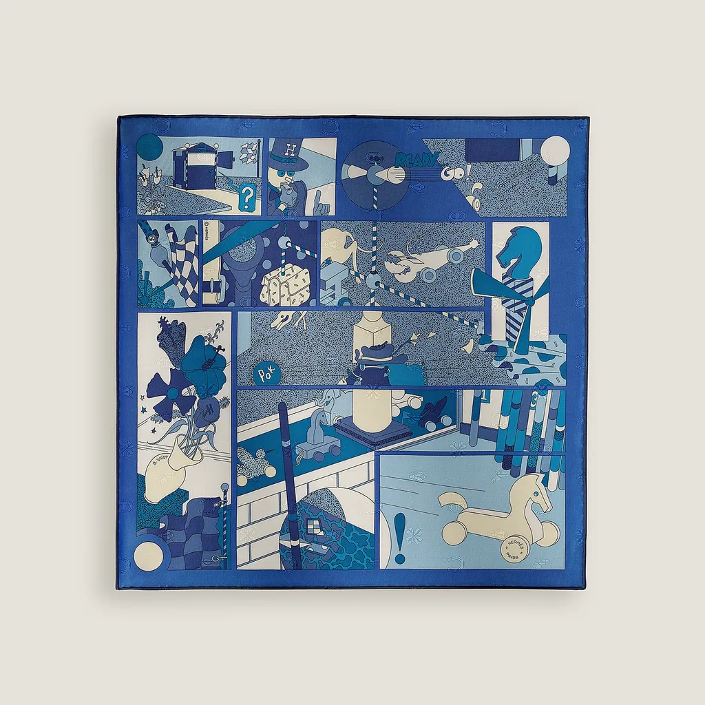 Hermès Ready… Go! Scarf 45