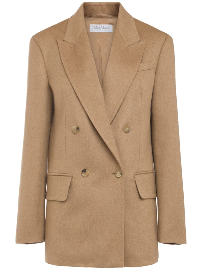 Max Mara Falster Double Breast Camel Blazer