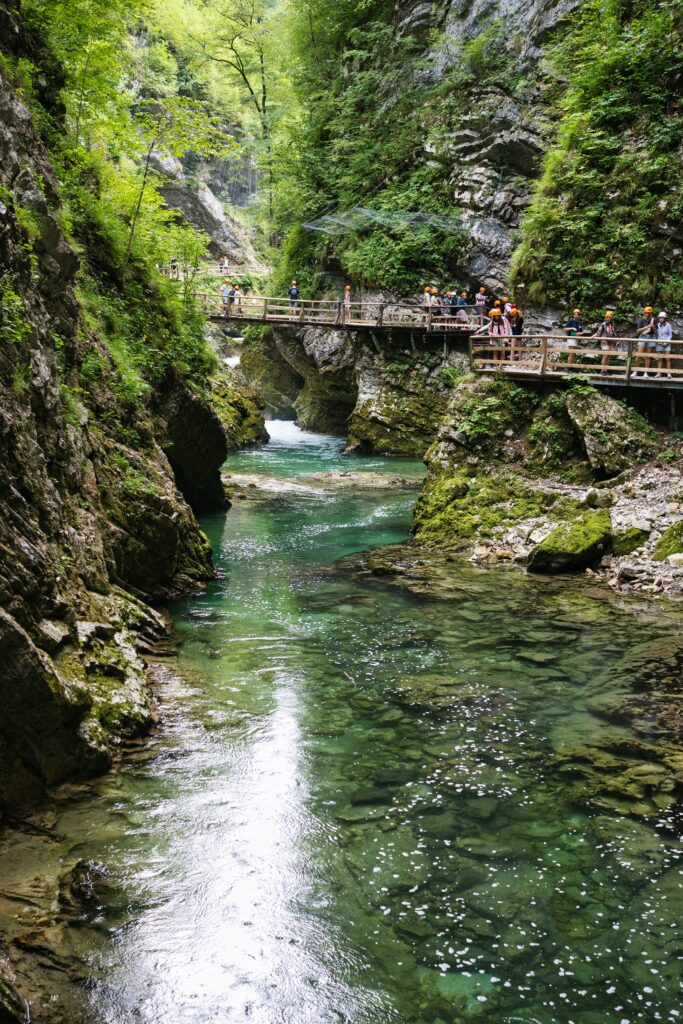klanac Vintgar Slovenija