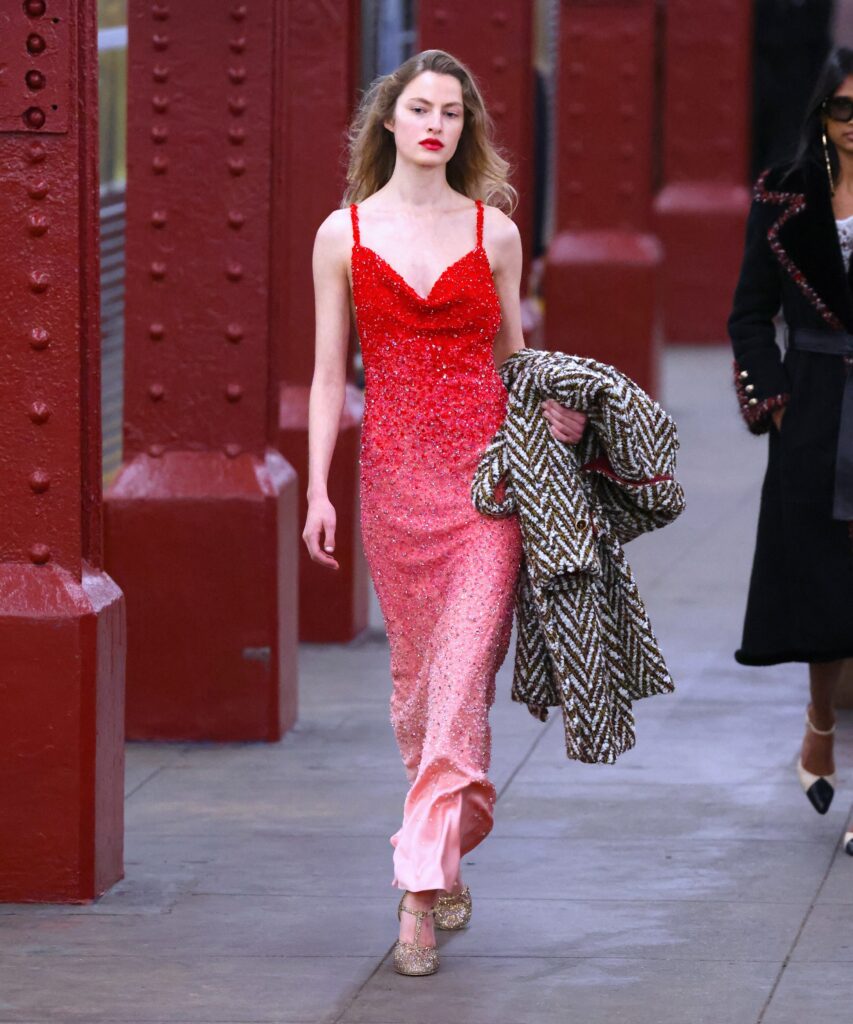 Chanel revija u metrou u Njujorku