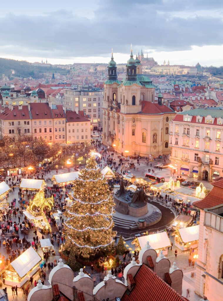 Prague, Czech Republic Old Town christmas Market