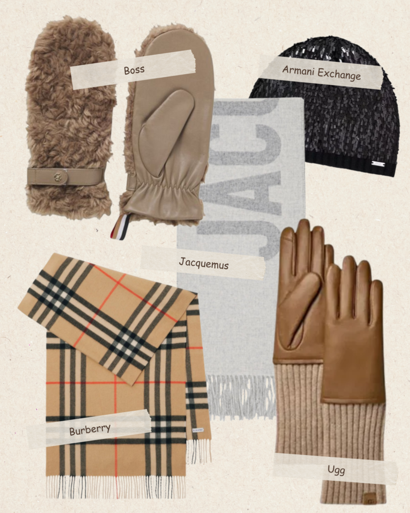 šalovi, kape, rukavice