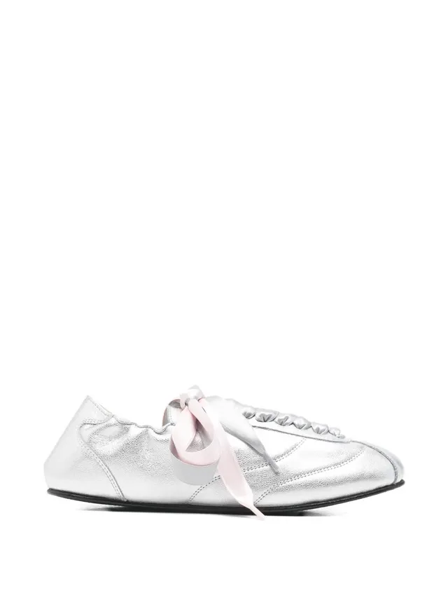 Repetto - Ribbon lace sneakers