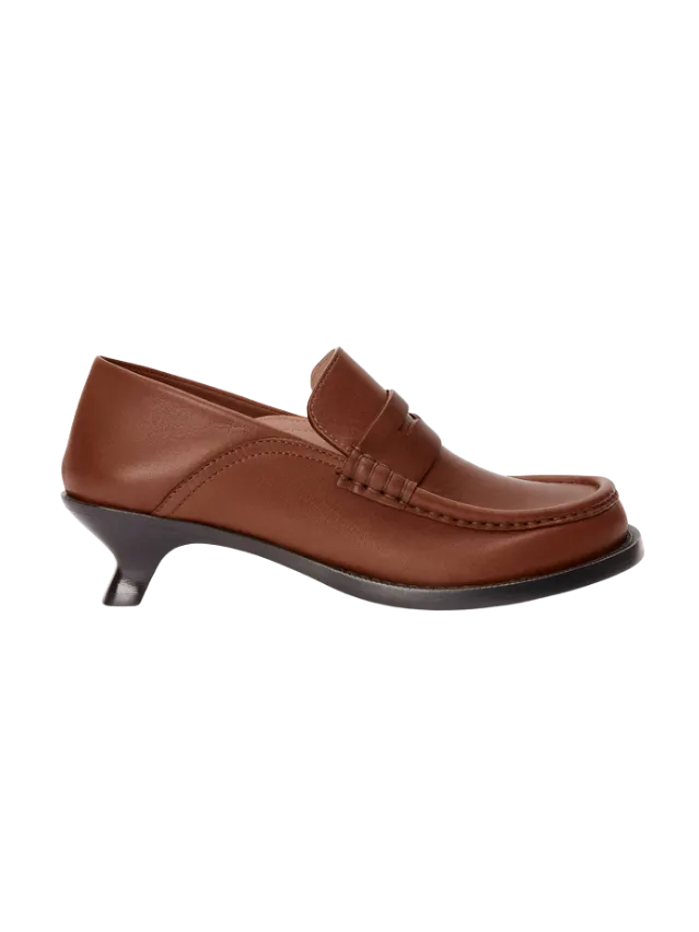 Loewe mokasine na štiklu