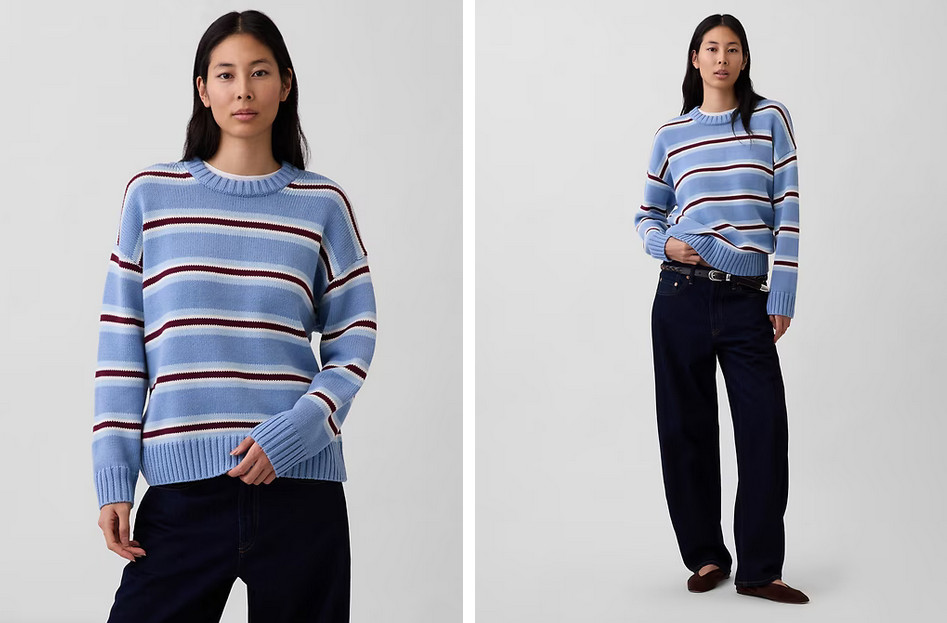 Gap 100_ Cotton Oversized Sweater