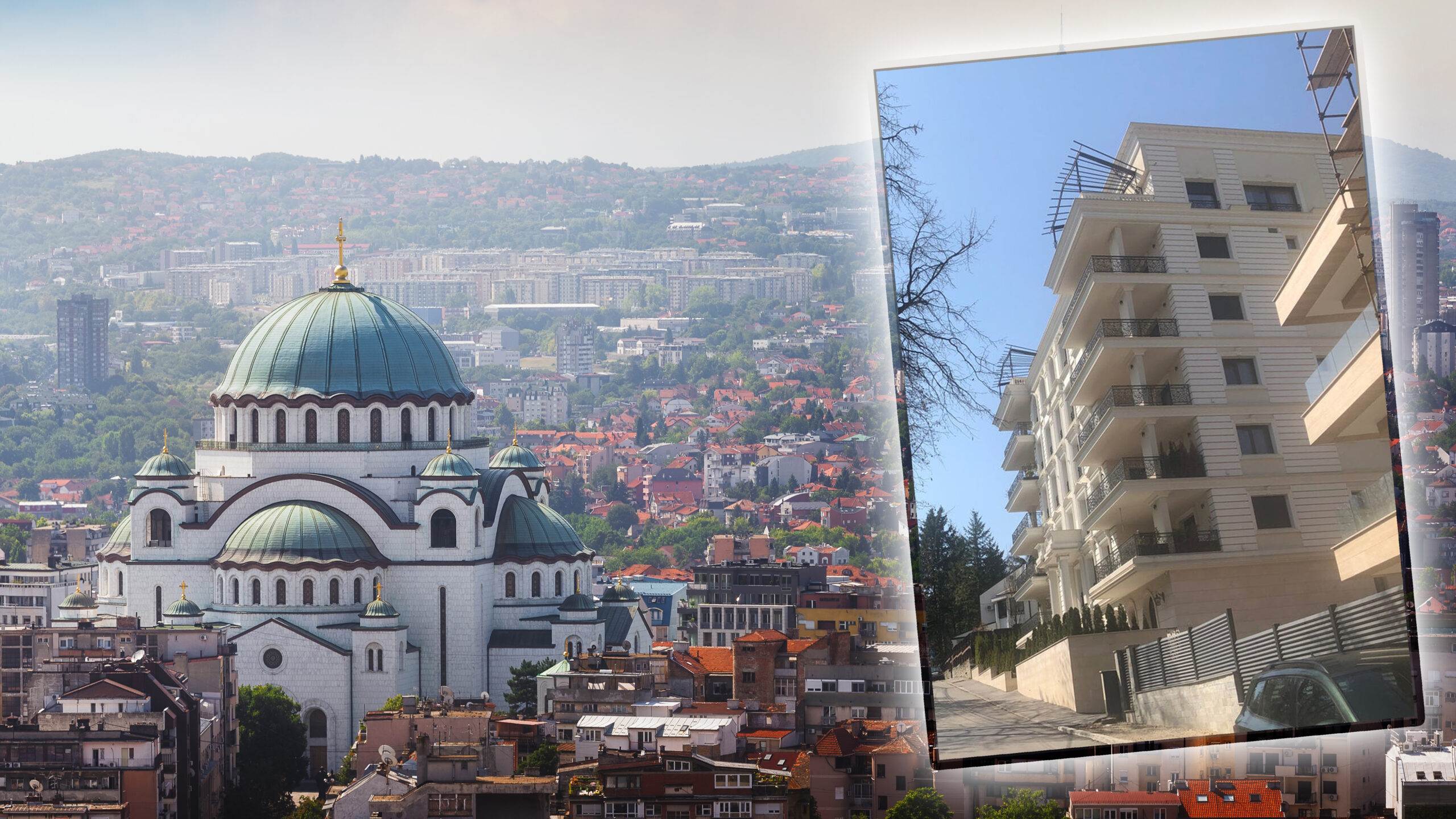 Aerial,View,Of,Old,Belgrade,,Capital,Of,Serbia,With,St.