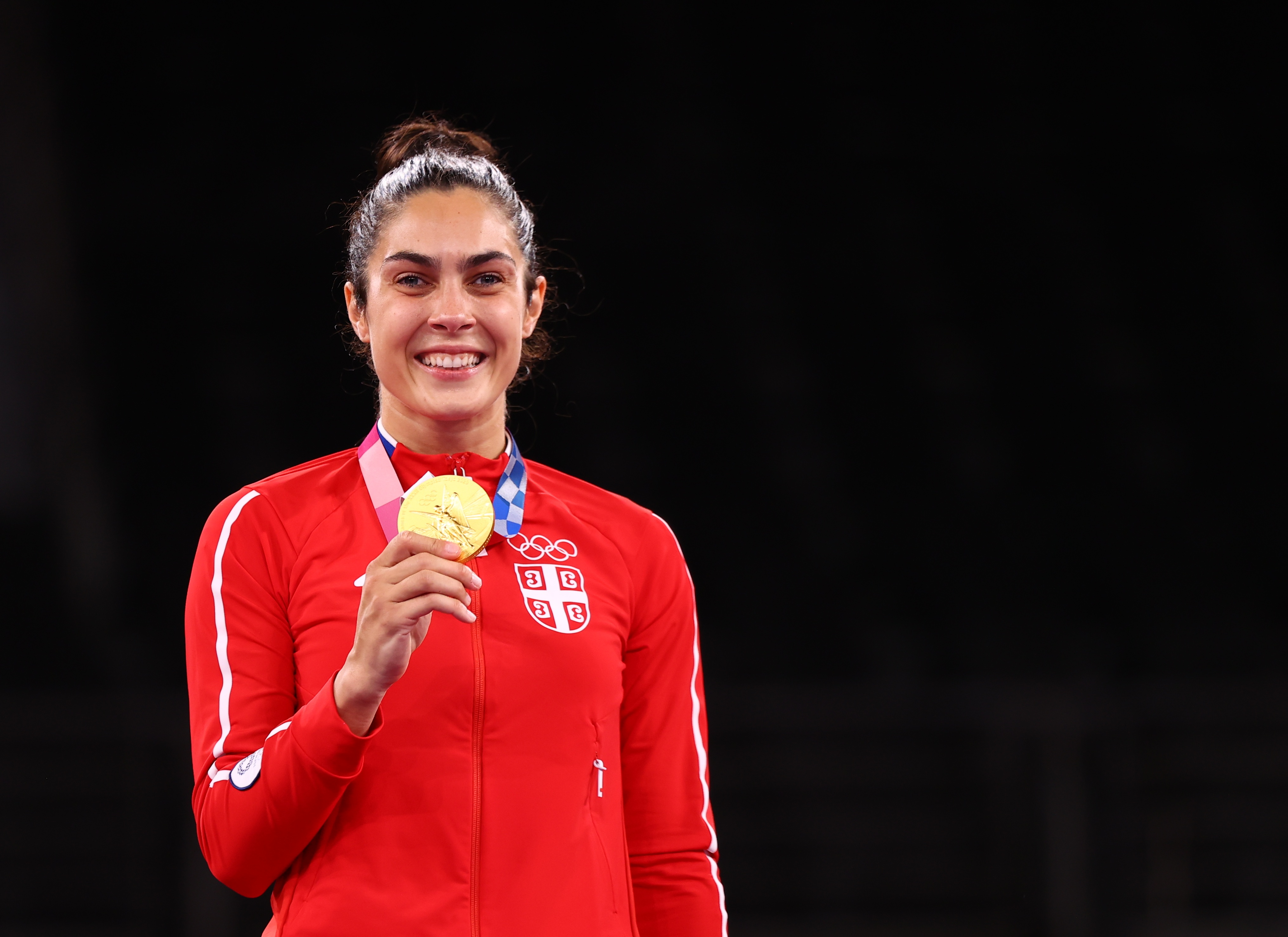 Taekwondo - Women's Heavyweight +67kg - Medal Ceremony