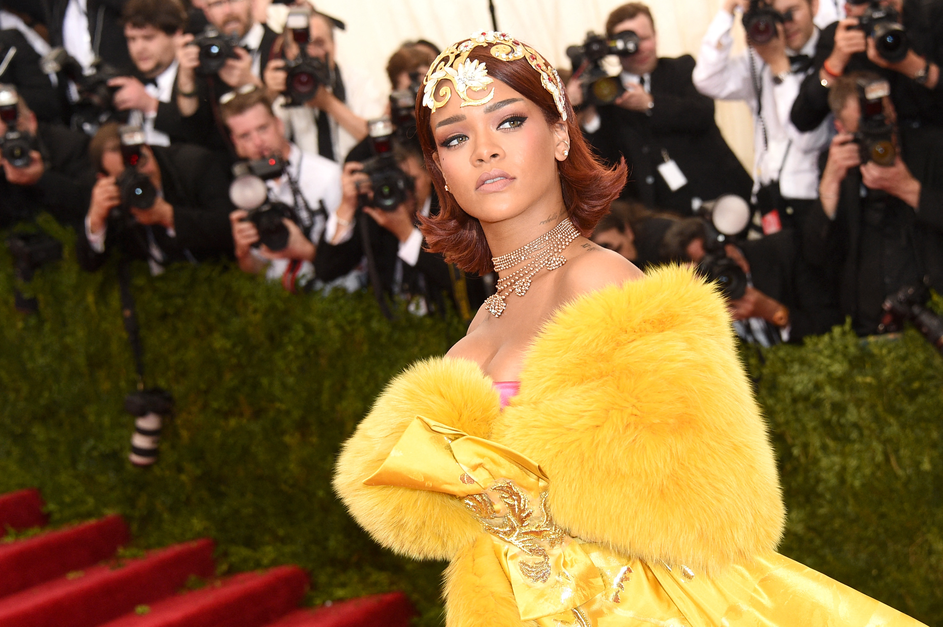 NEW YORK, NY - MAY 04: Rihanna attends the "China: Through The Looking Glass"