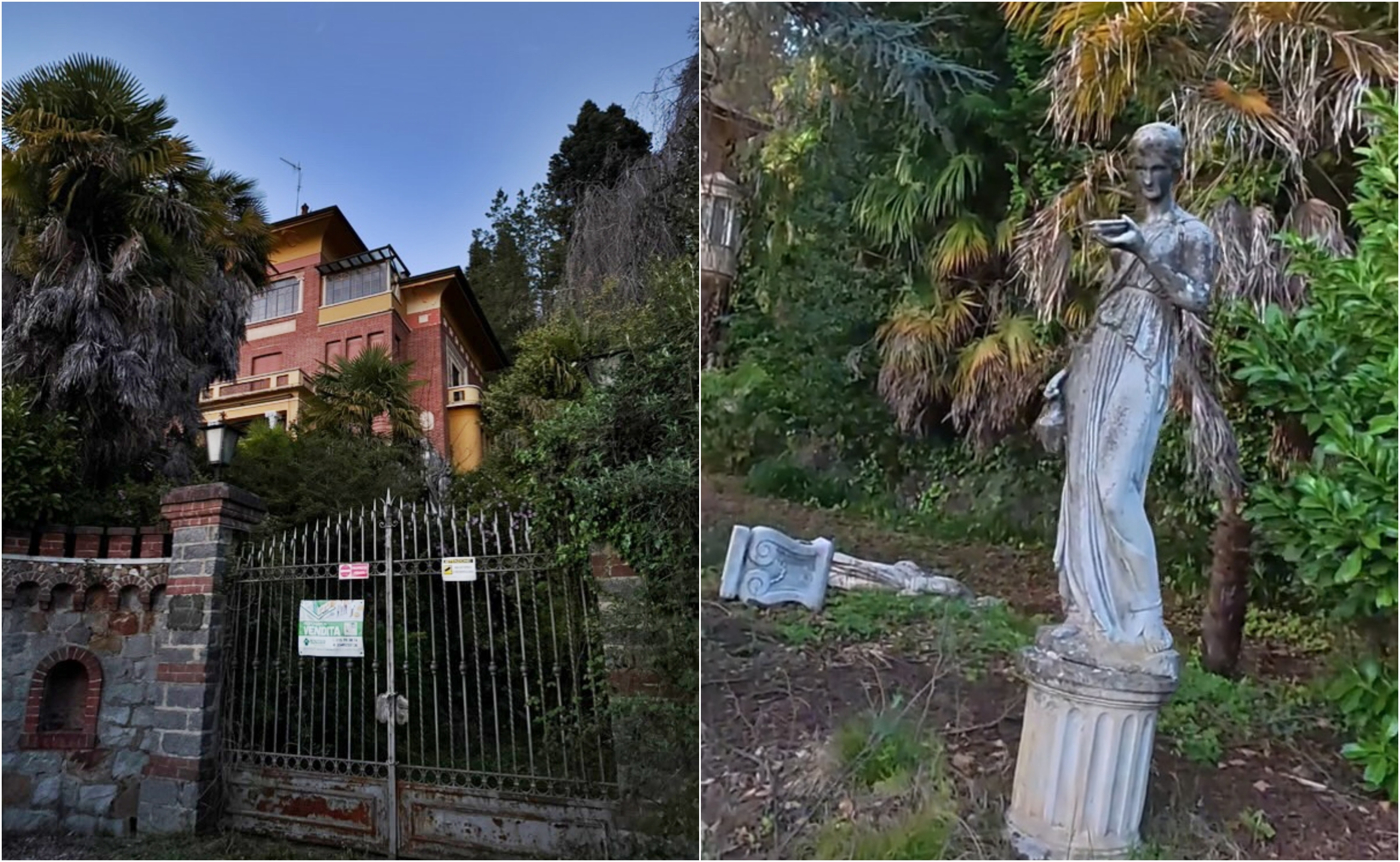 napuštena vila u Italiji