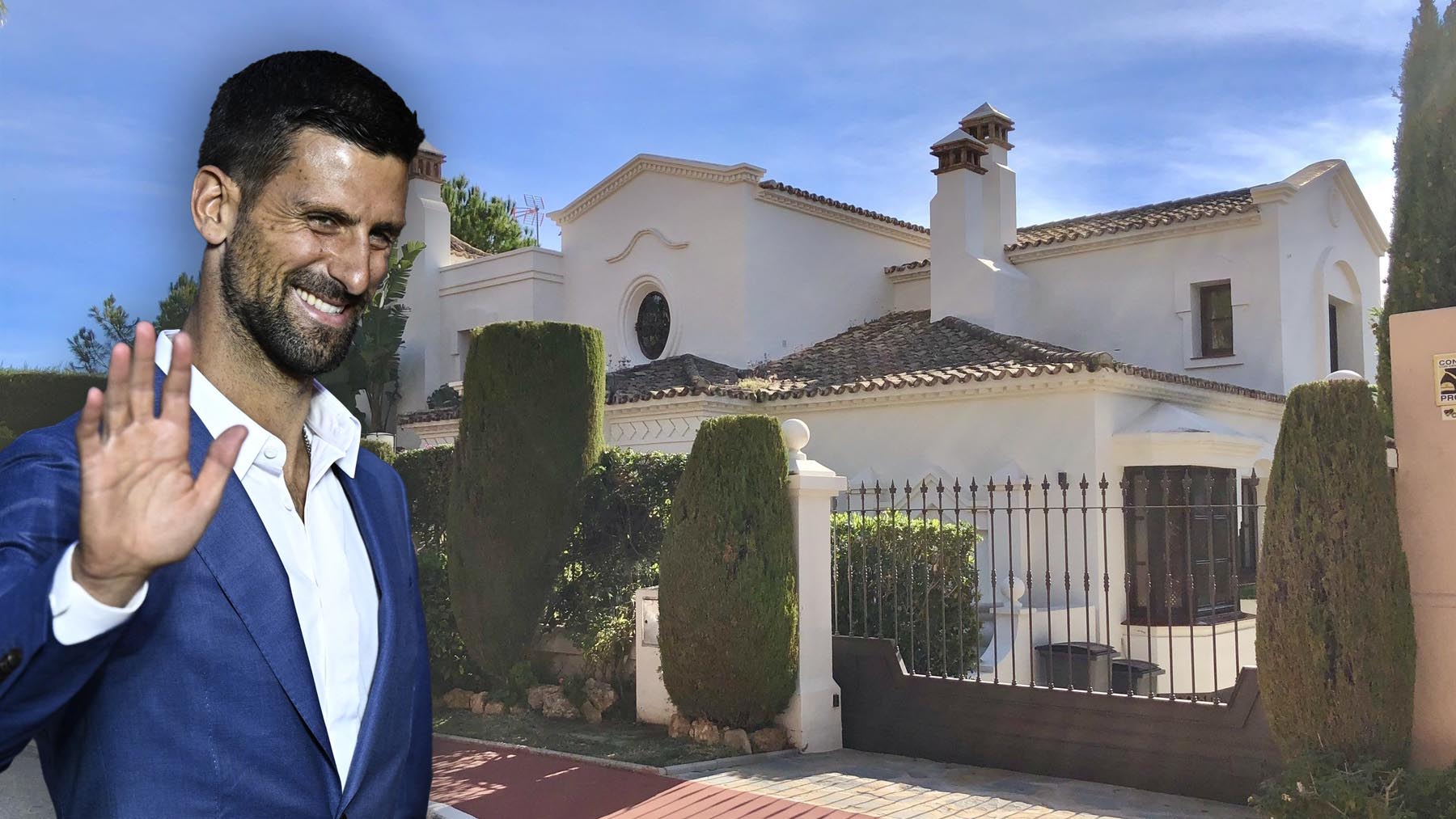 Novak Djokovic buys a mansion in Marbella for 10 million euros