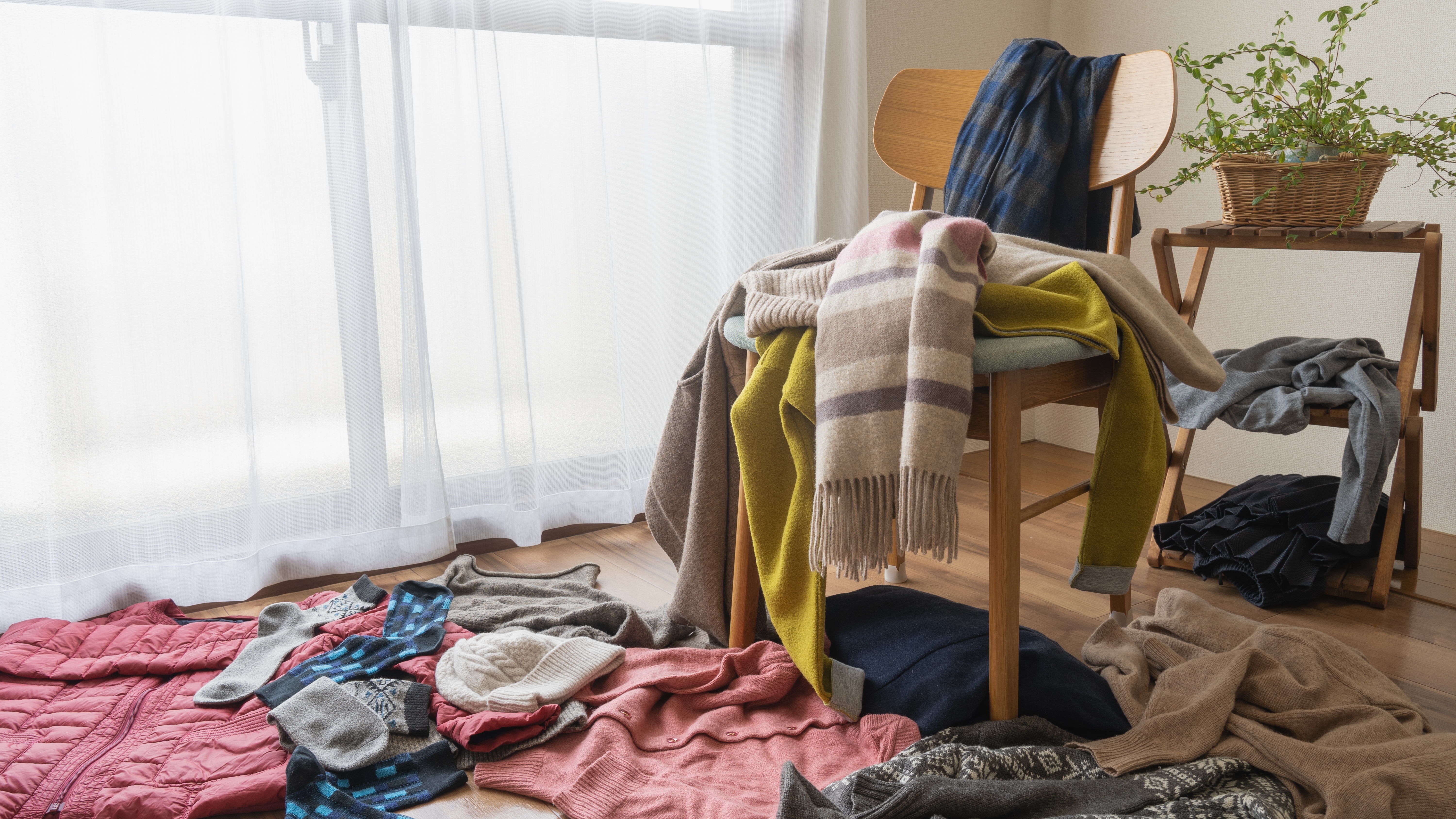 Lots,Of,Clothes,And,A,Messy,Room.a,Lot,Of,Winter