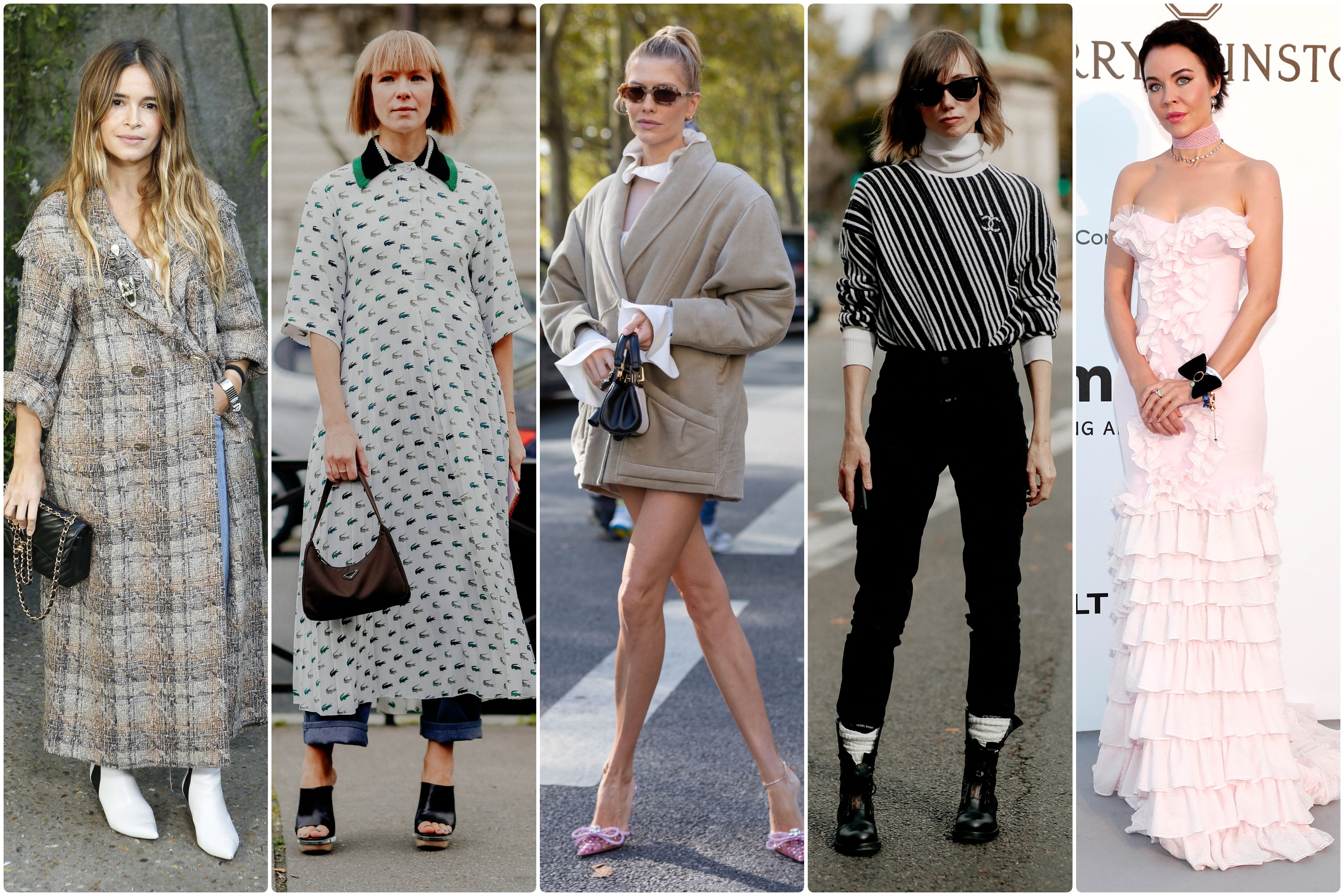 Miroslava Duma, Vika Gazinskaya, Elena Perminova, Ulyana Sergeenko and Anya Ziourova