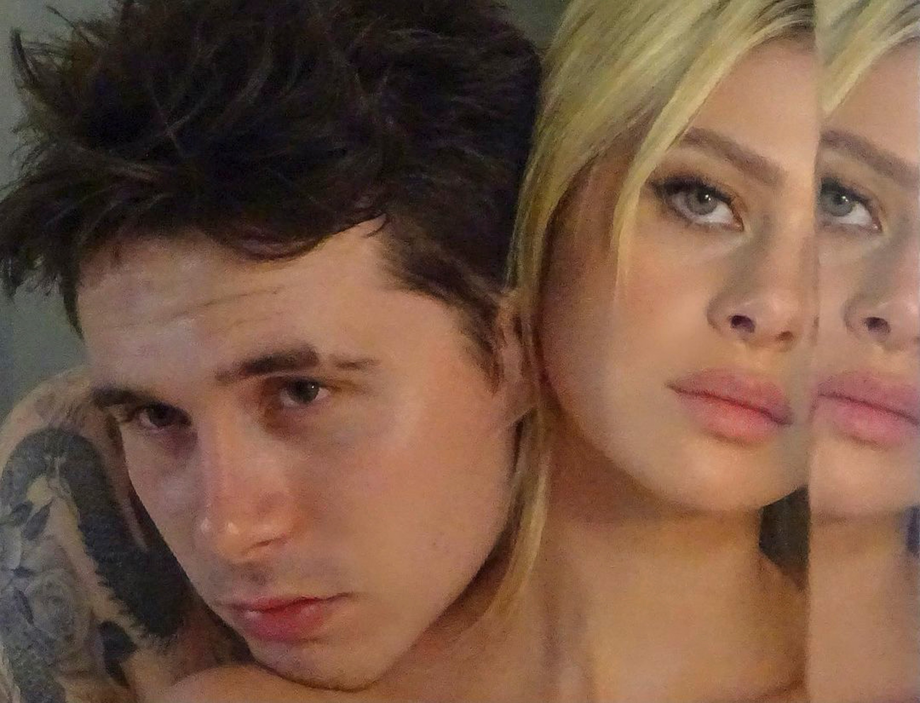 Nicola Peltz-Beckham on social media