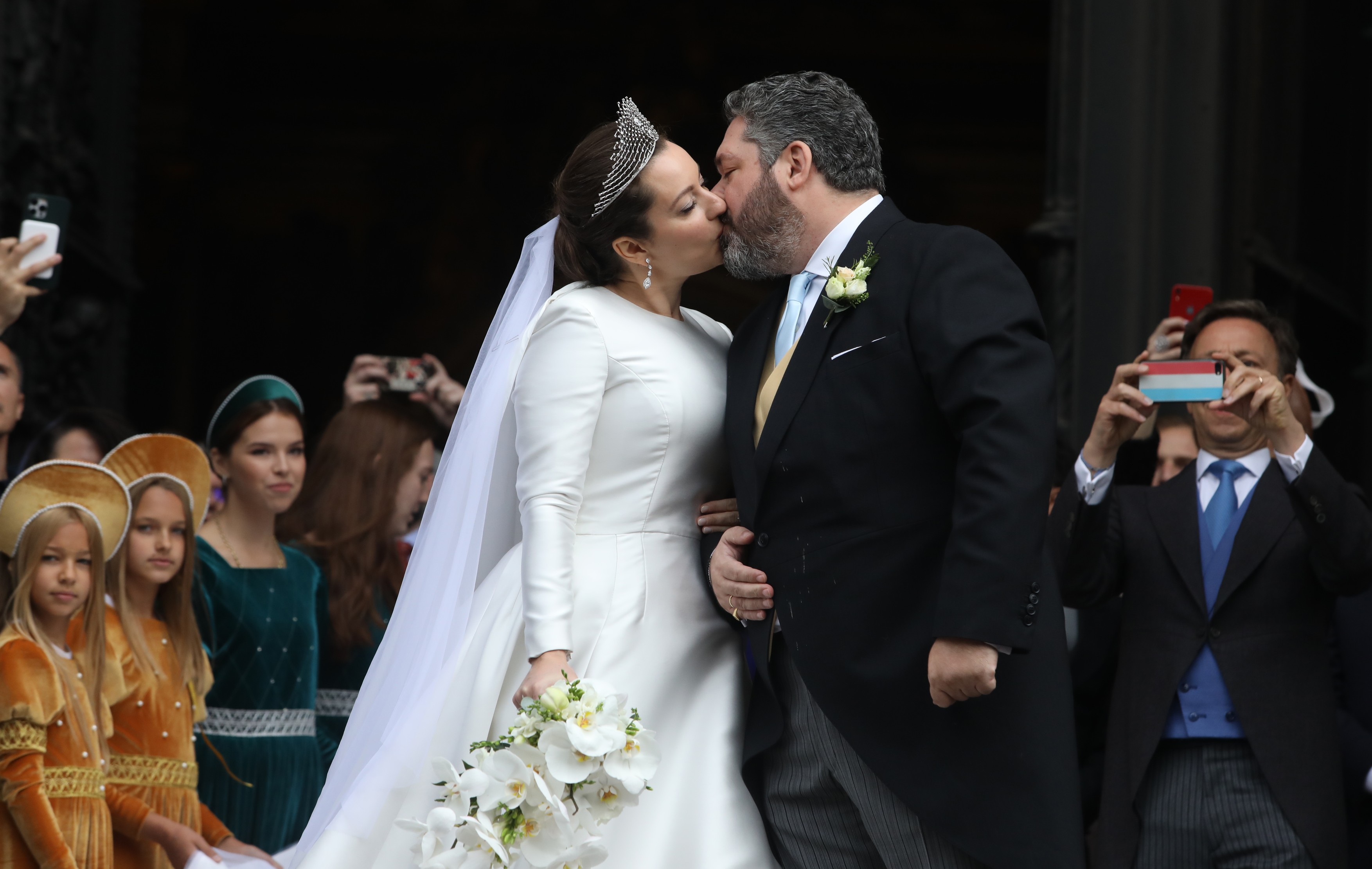 Wedding of Grand Duke George Mikhailovich and Rebecca Bettarini in St Petersburg