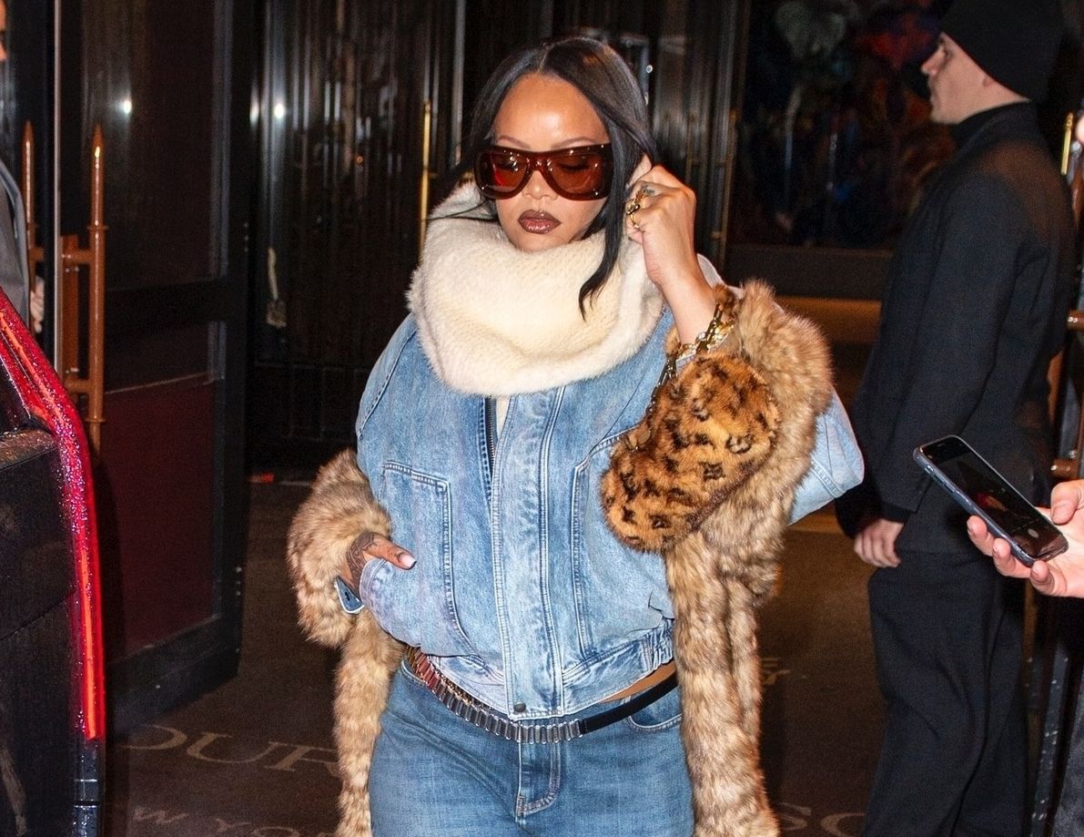 Rihanna Turns NYC Streets Into a Runway in Denim-on-Denim as She Supports Boyfriend ASAP Rocky!