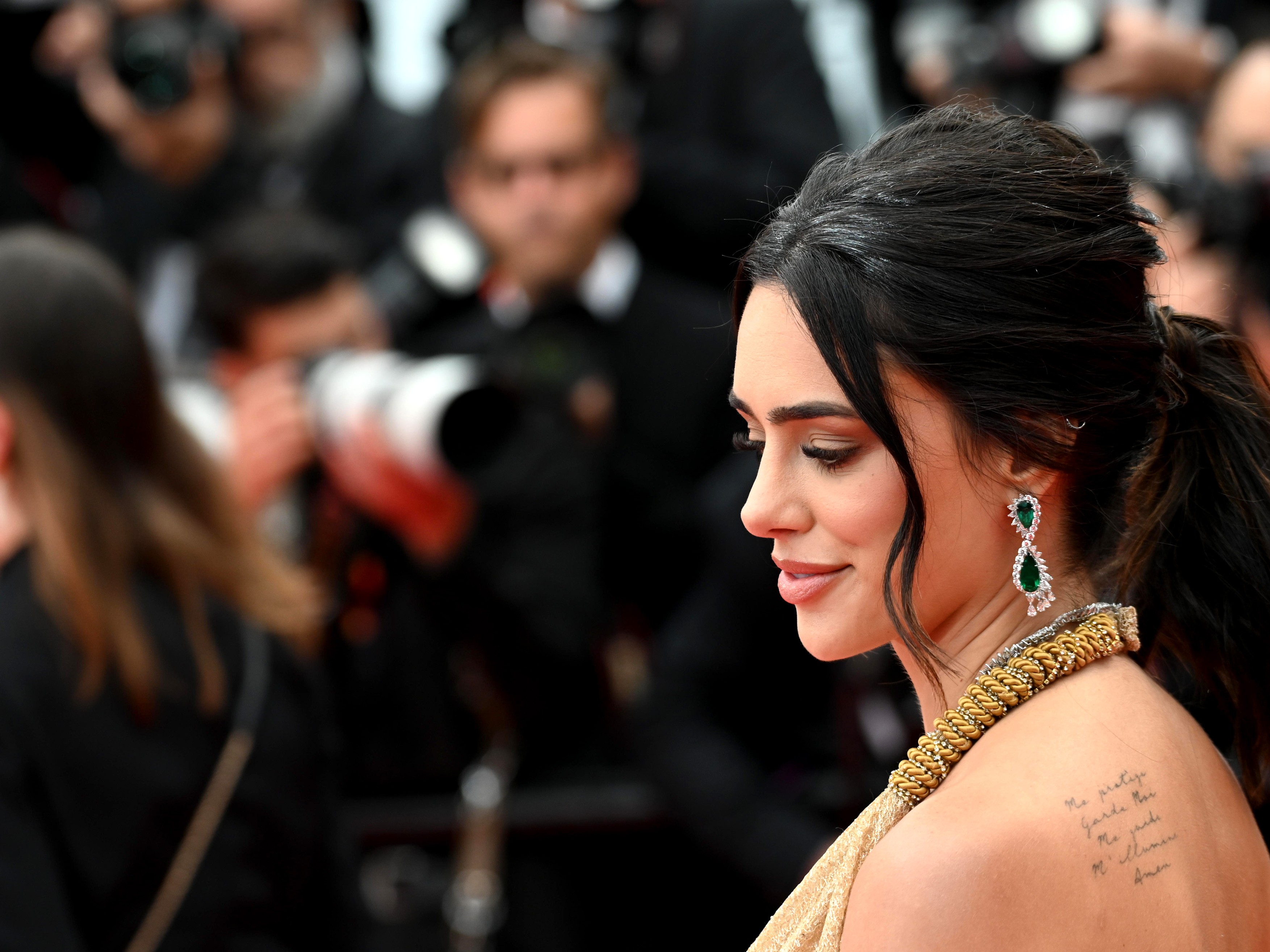 76th Cannes Film Festival 2023, evening 5 - red carpet of the film "Killers Of The Flower Moon". The Beauty