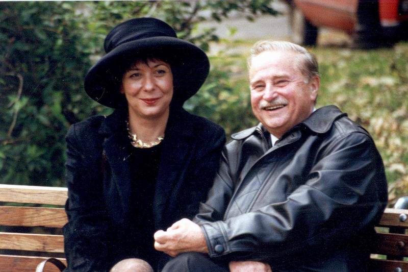 Milorad Pavić i Jasmina