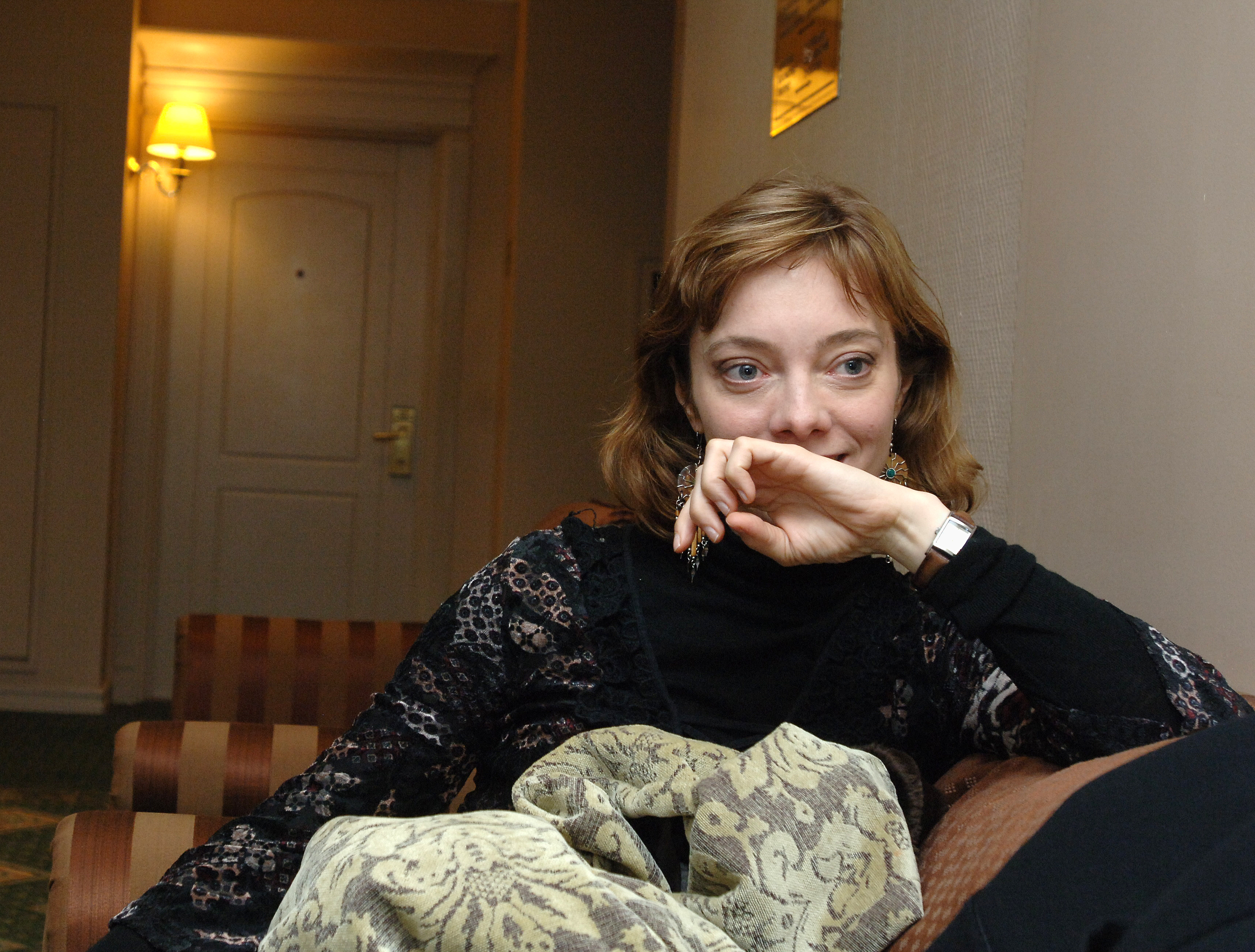 Charlie Chaplin's granddaughter, Aurelia Thierree visits Moscow