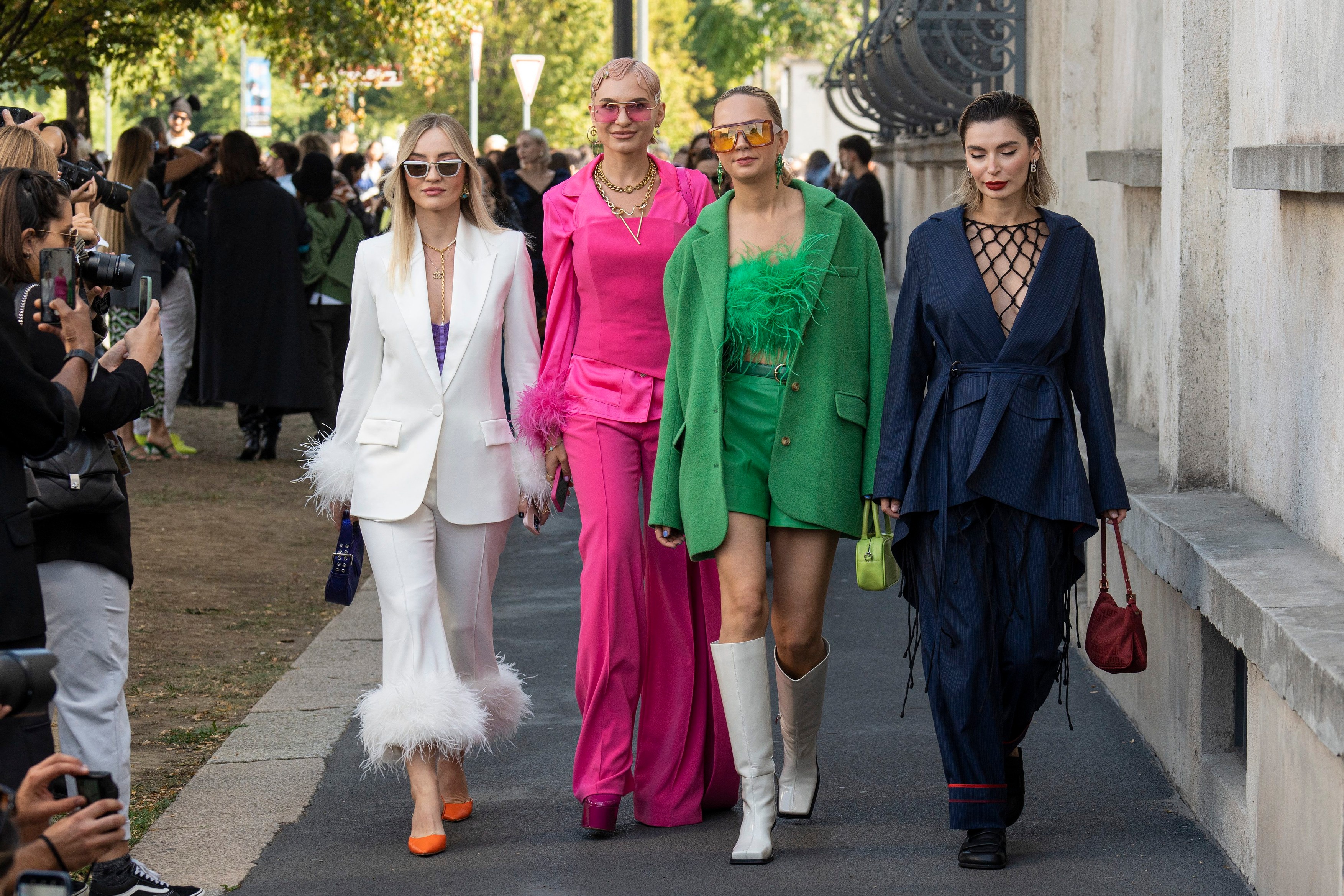 Street Style at Milan Fashion Week - Day 2