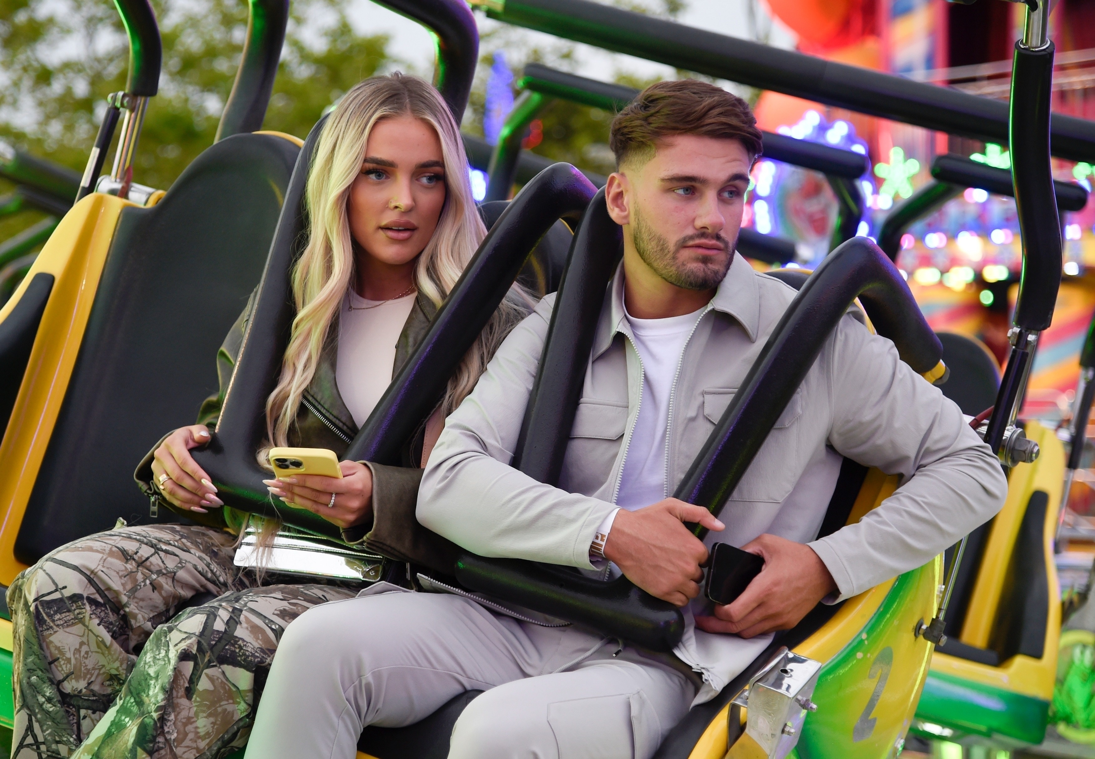 Mary Bedford and Jacques O'Neil at The Fair