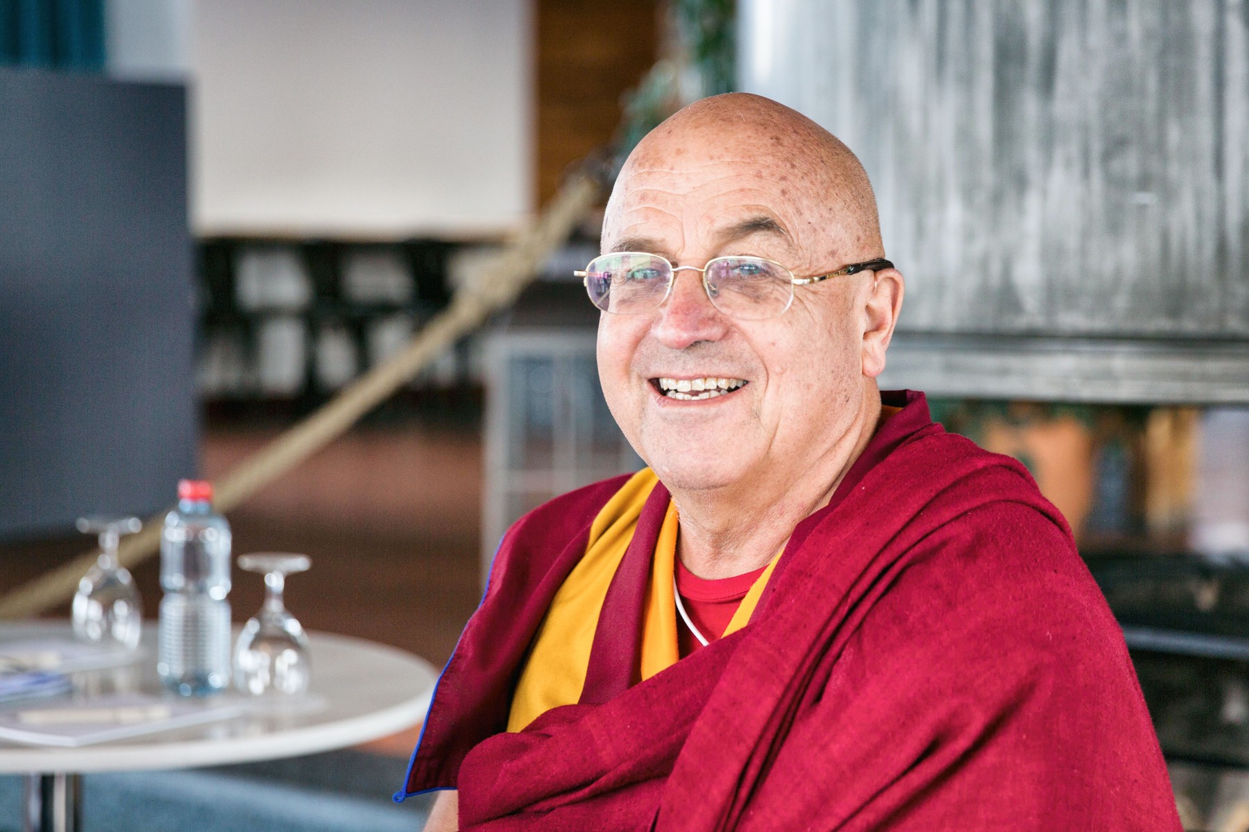 BT - Matthieu Ricard au Forum Economique Mondial de Davos
