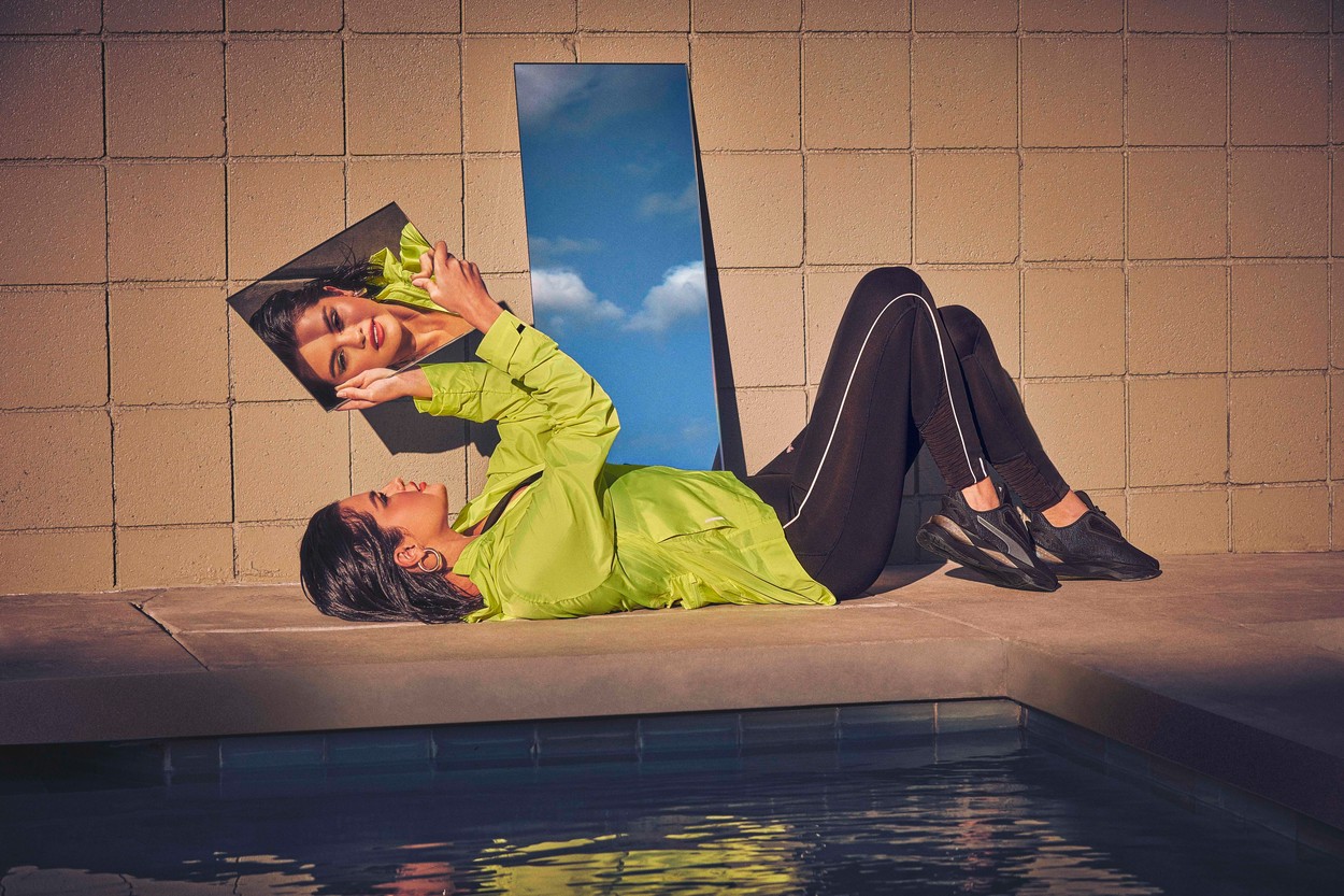 Selena Gomez gets reflective for Puma