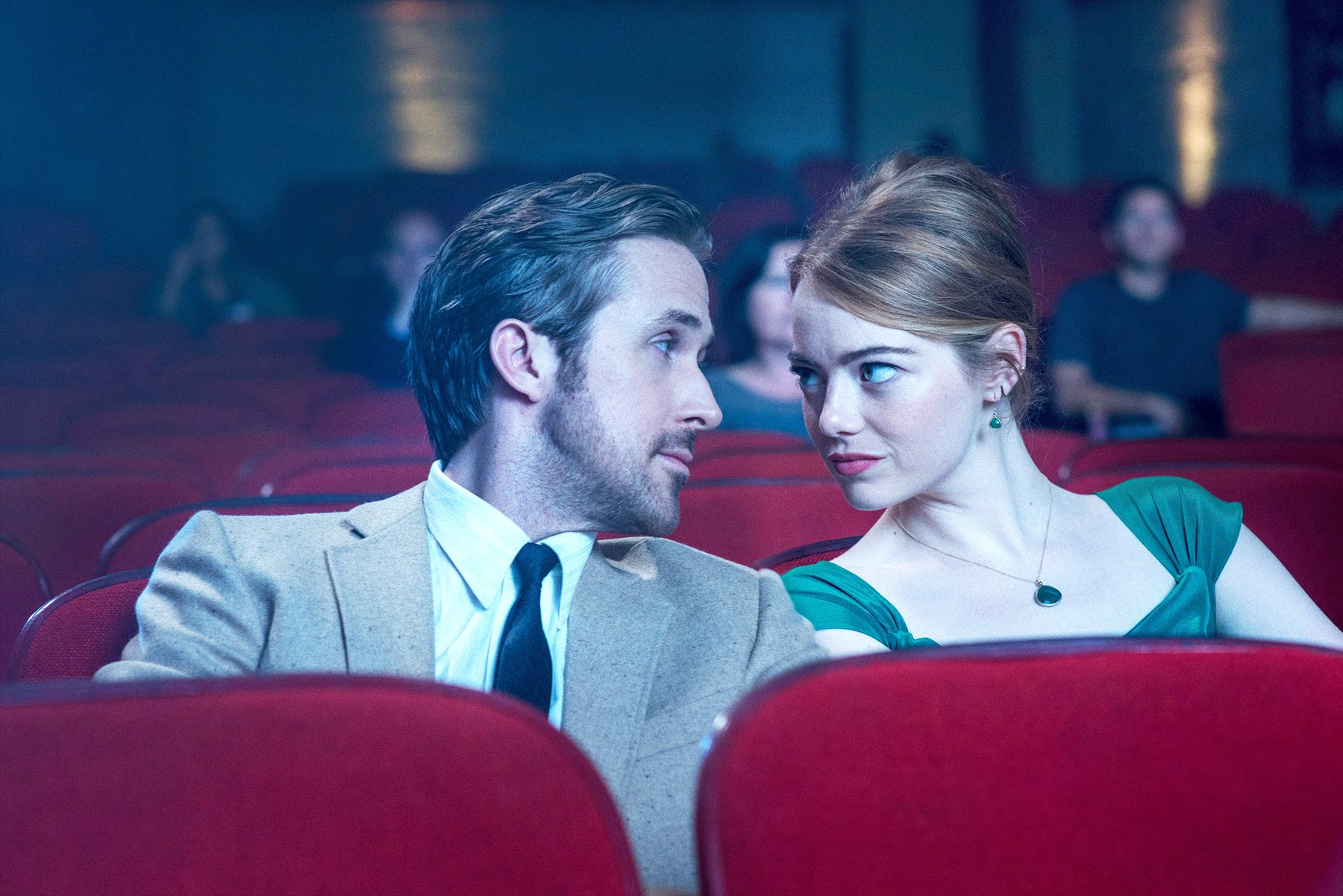 LA LA LAND, l-r: Ryan Gosling, Emma Stone, 2016.