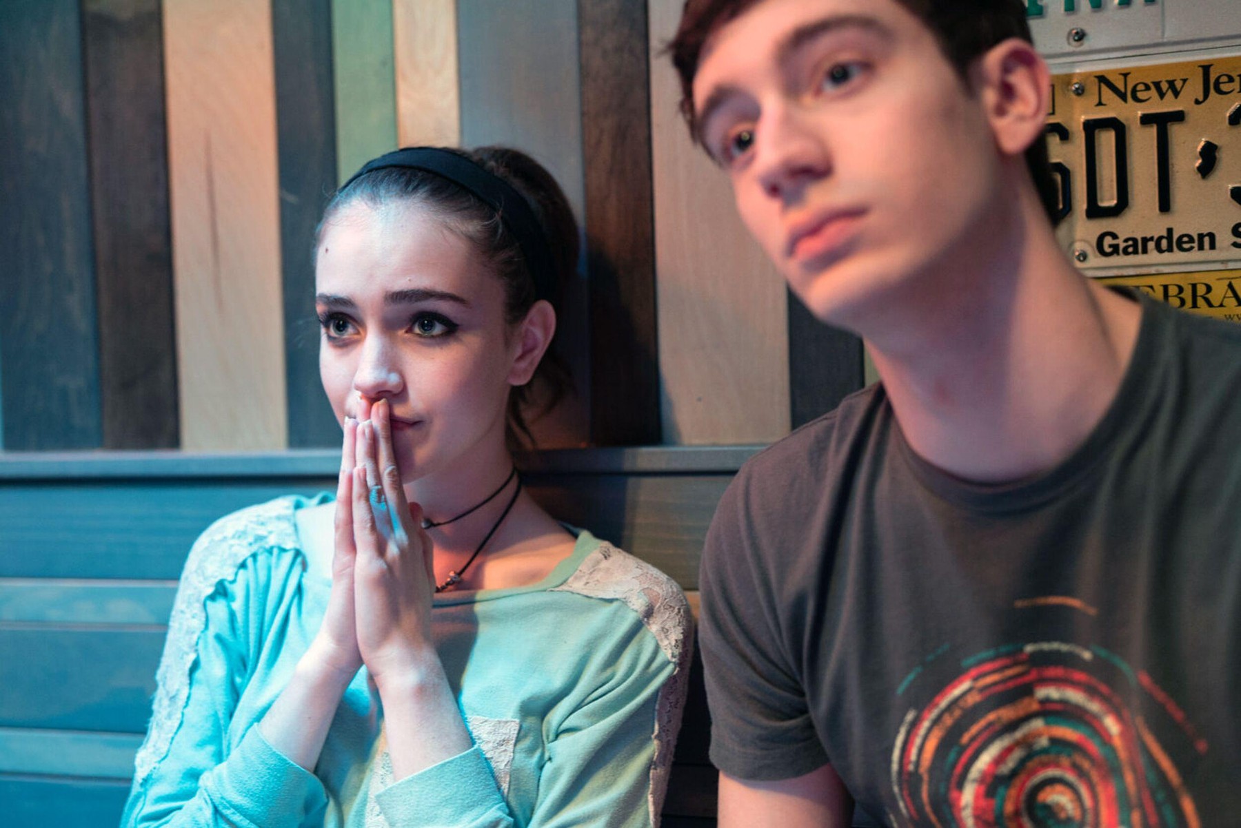 Never Rarely Sometimes Always is a 2020 drama film written and directed by Eliza Hittman. It stars Sidney Flanigan, Talia Ryder, Thodore Pellerin, Ryan Eggold and Sharon Van EttenThis photograph is for editorial use only and is the copyright of the fil