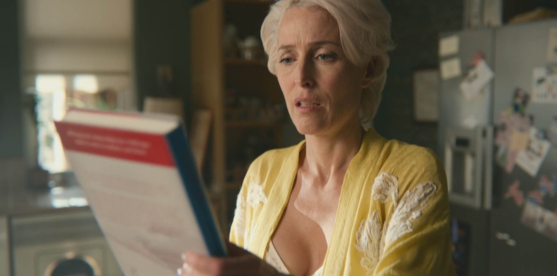 Gillian Anderson sexy scenes in  new film "Sex Education"