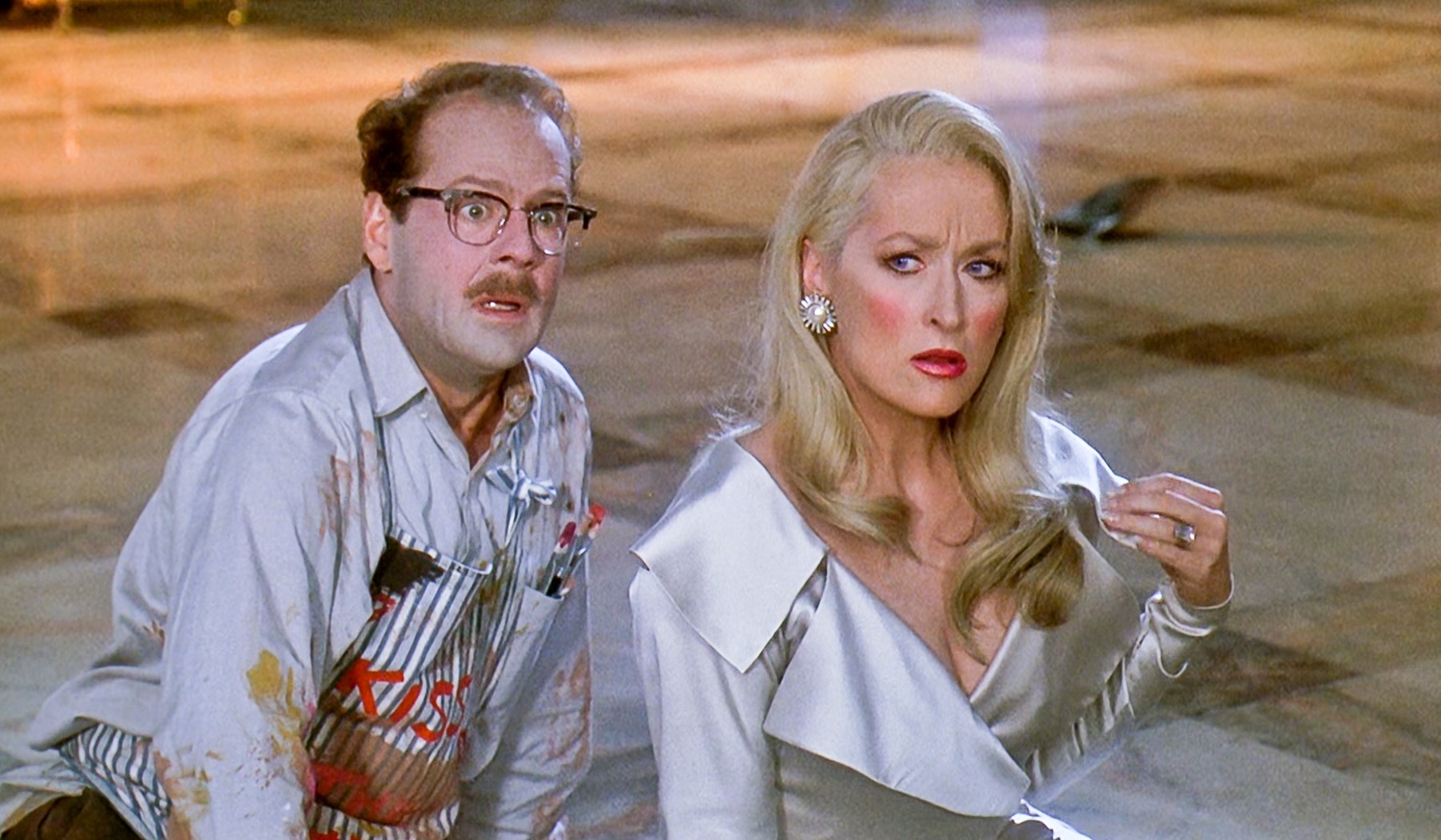 Meryl Streep  and Bruce Willis