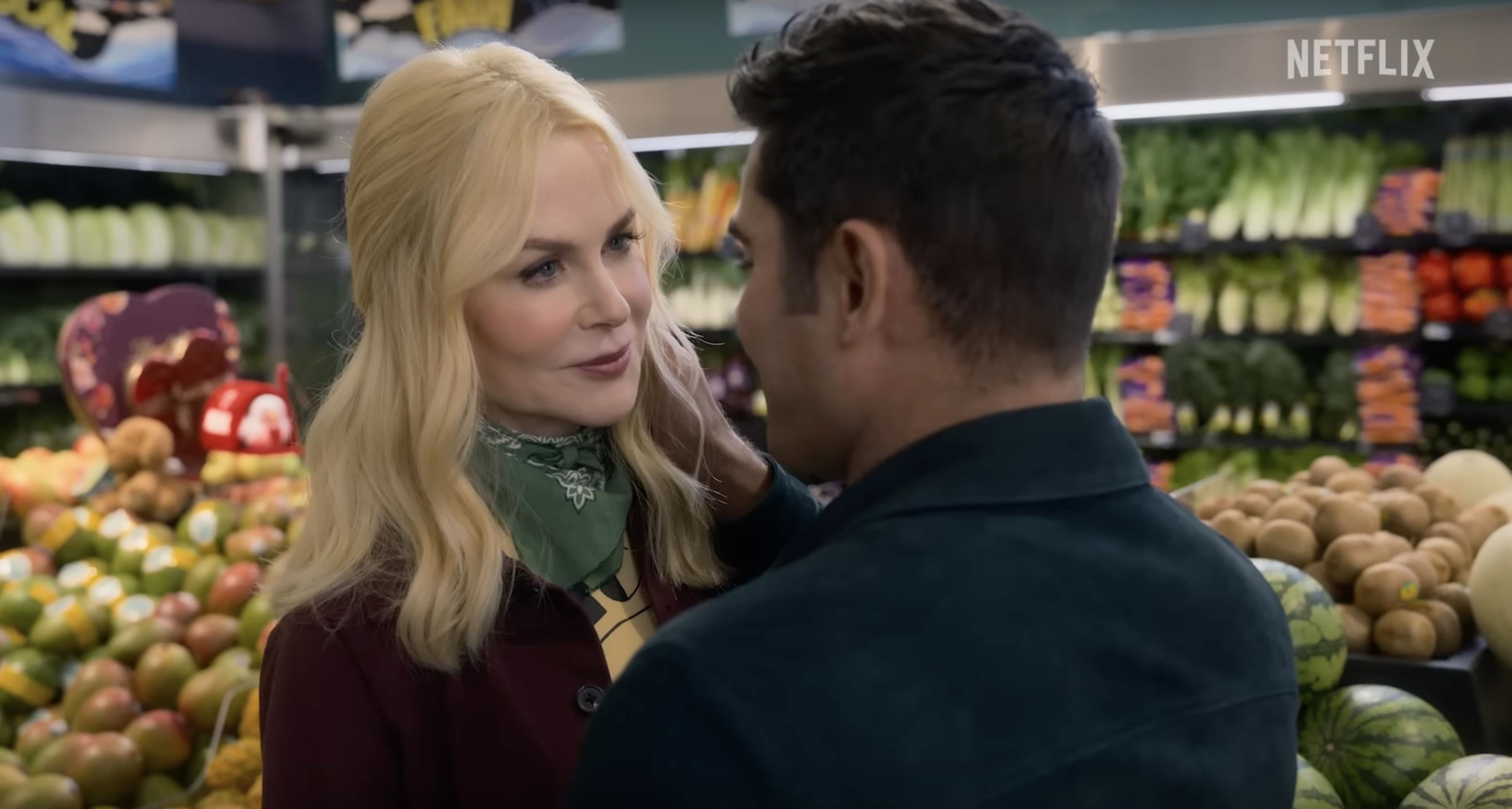 Nicole Kidman and Zac Efron steam up the screen to play lovers again in the new trailer for the Netflix movie A Family Affair