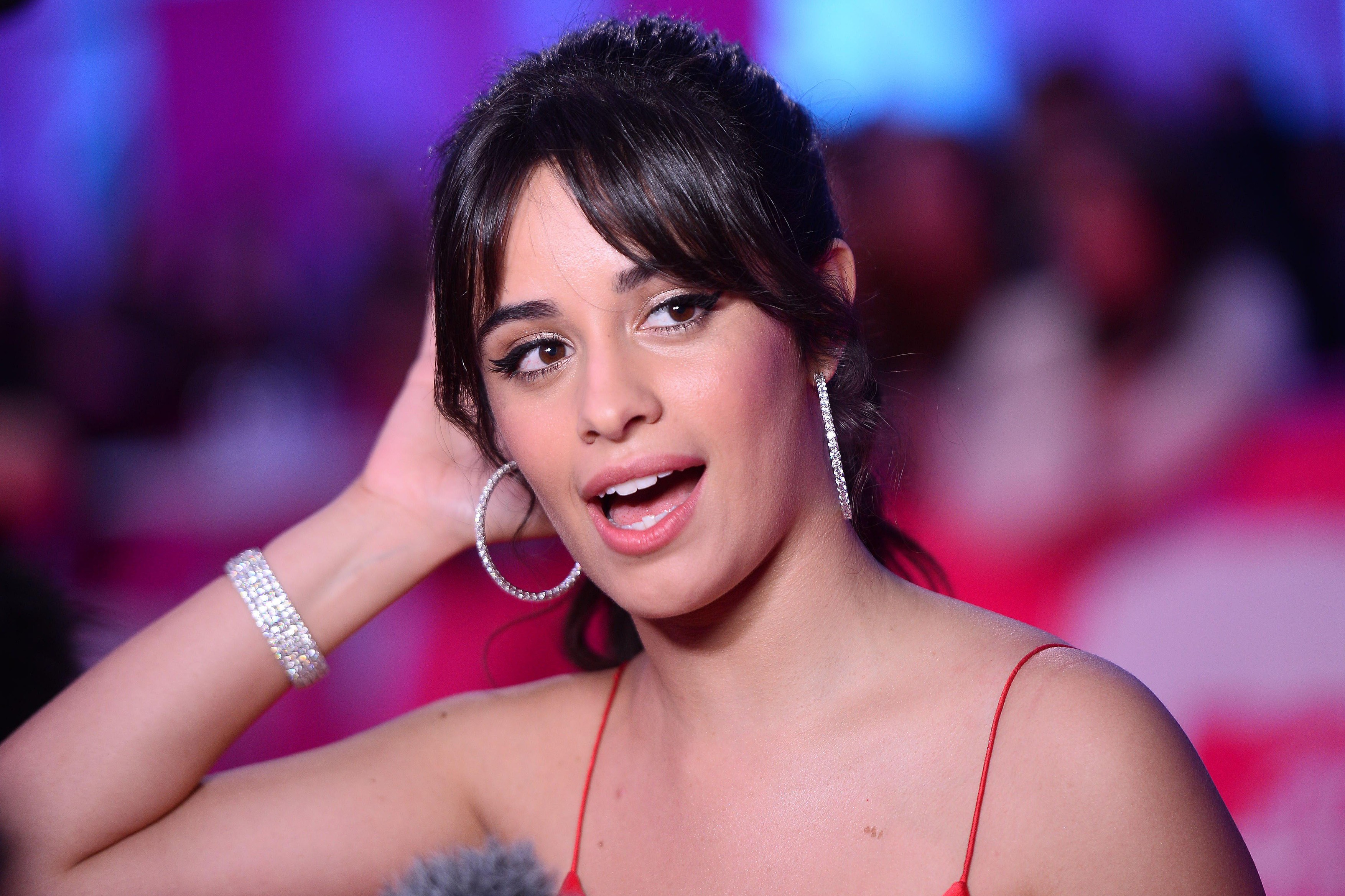 Halsey, Camila Cabello and Linsday Lohan attend to EMA MTV in Bilbao, Spain