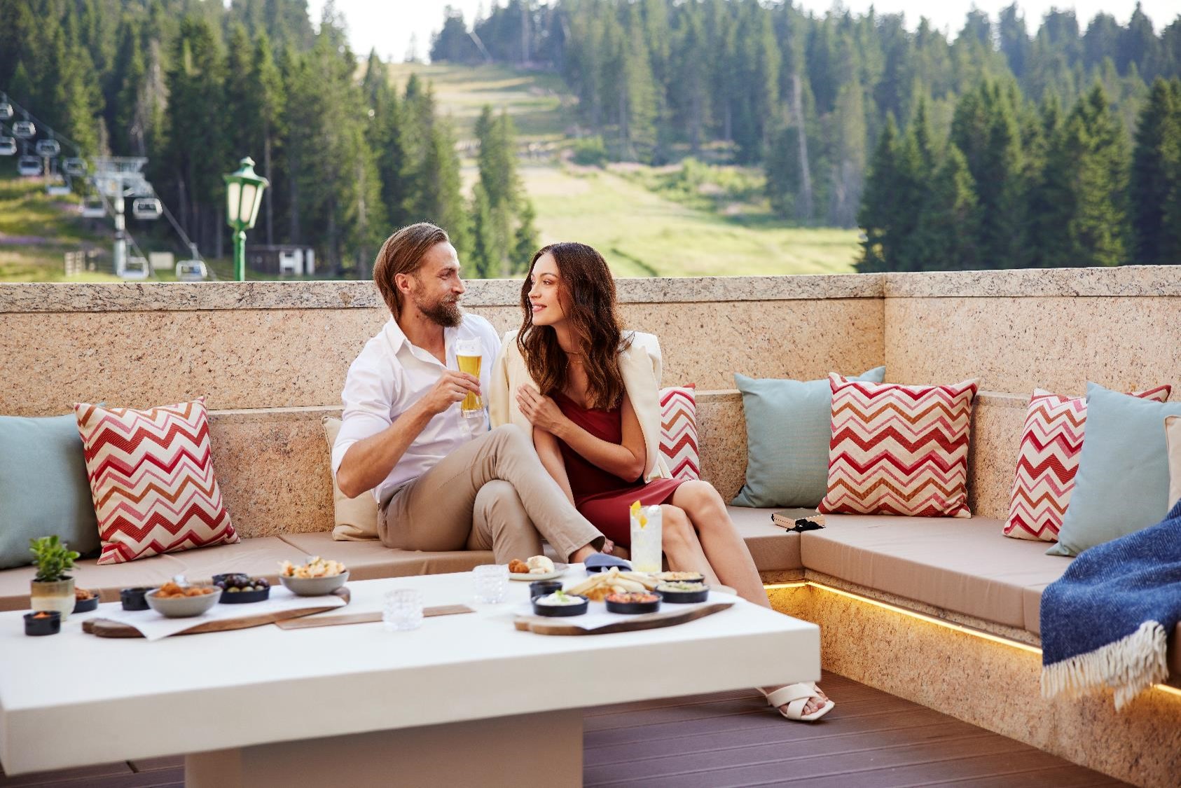 Lounge terrace