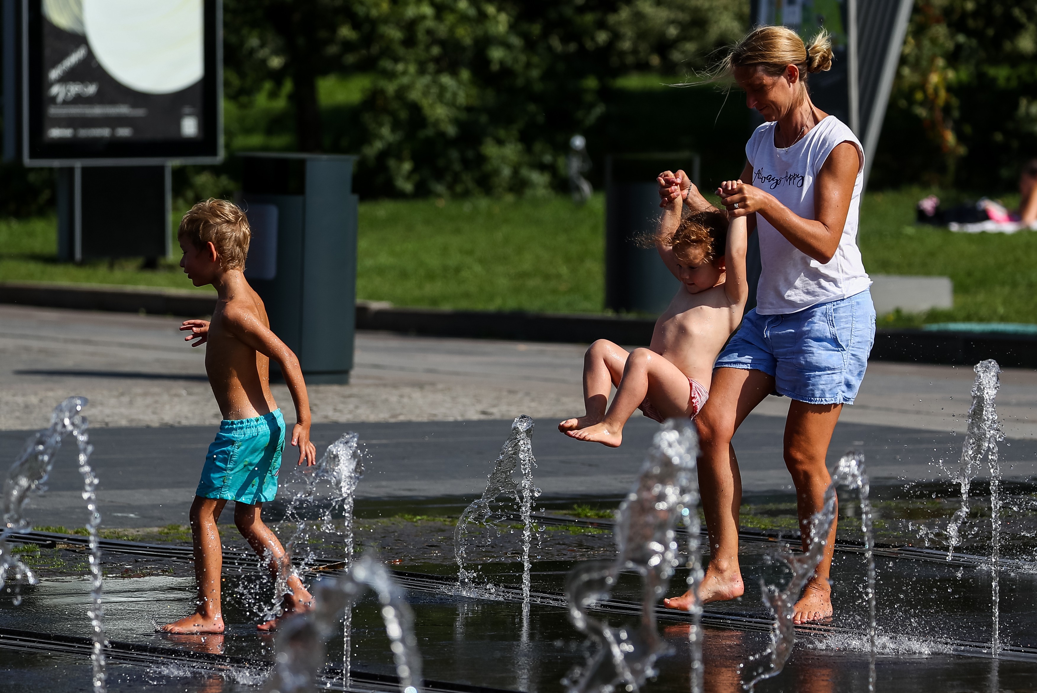 Heatwave hits Moscow