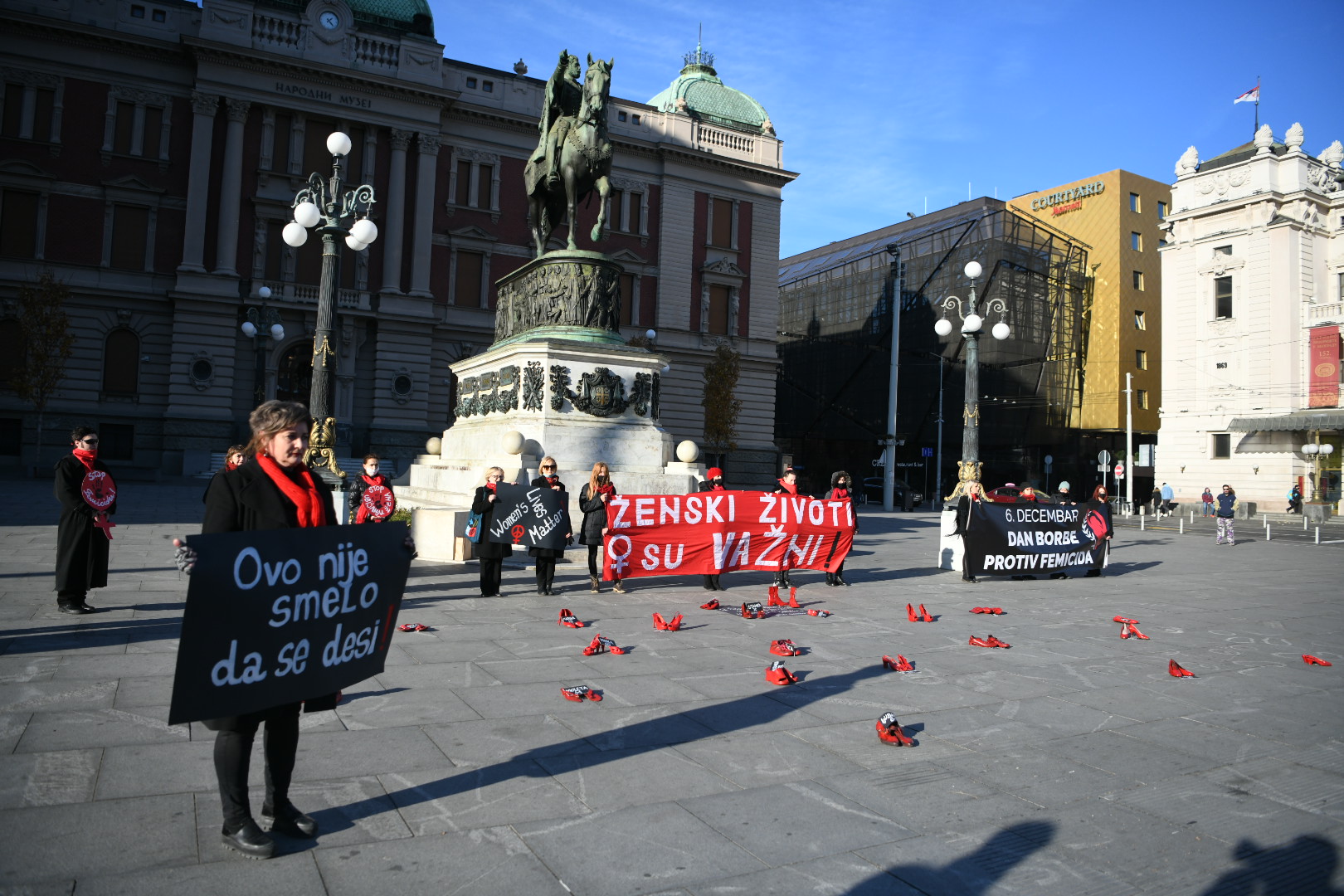 Protest Zenski zivoti su vazni