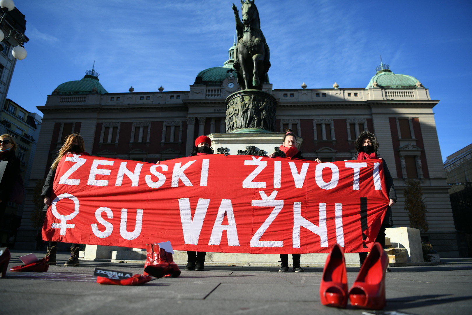 Protest Zenski zivoti su vazni