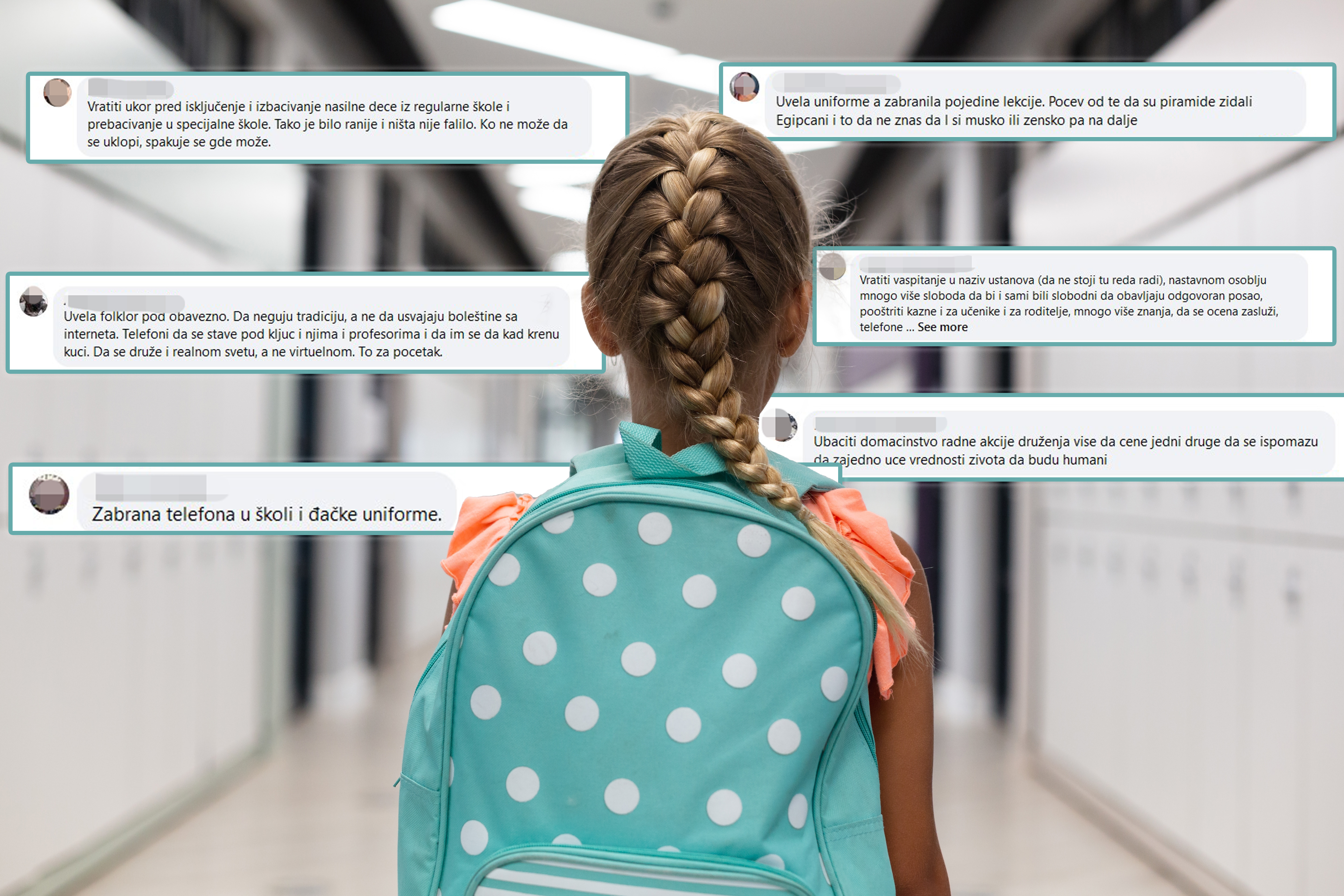 Rear,View,Of,Caucasian,Elementary,Schoolgirl,With,Backpack,Standing,In