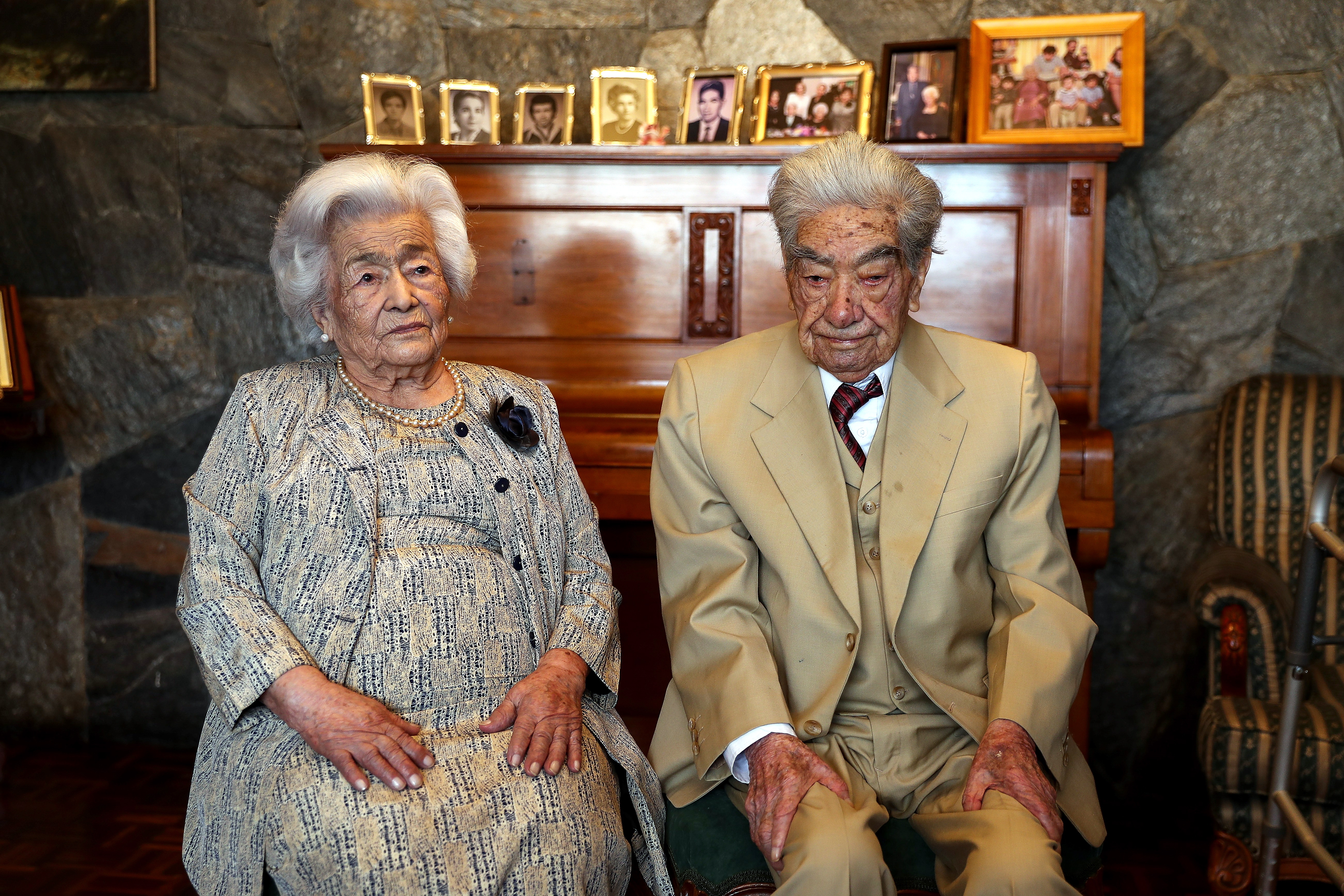 Ecuadorian elderly couple, who total 214 years, enter the Guinness record