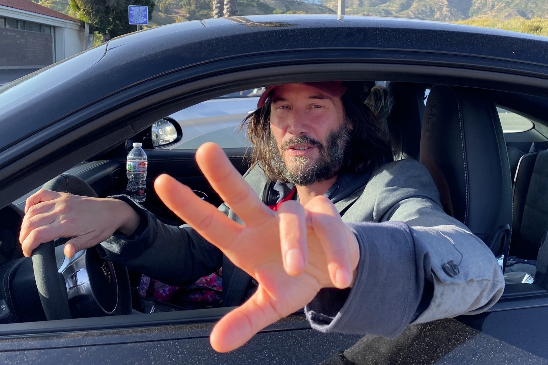 *EXCLUSIVE* Keanu Reeves and Alexandra Grant out for a date night
