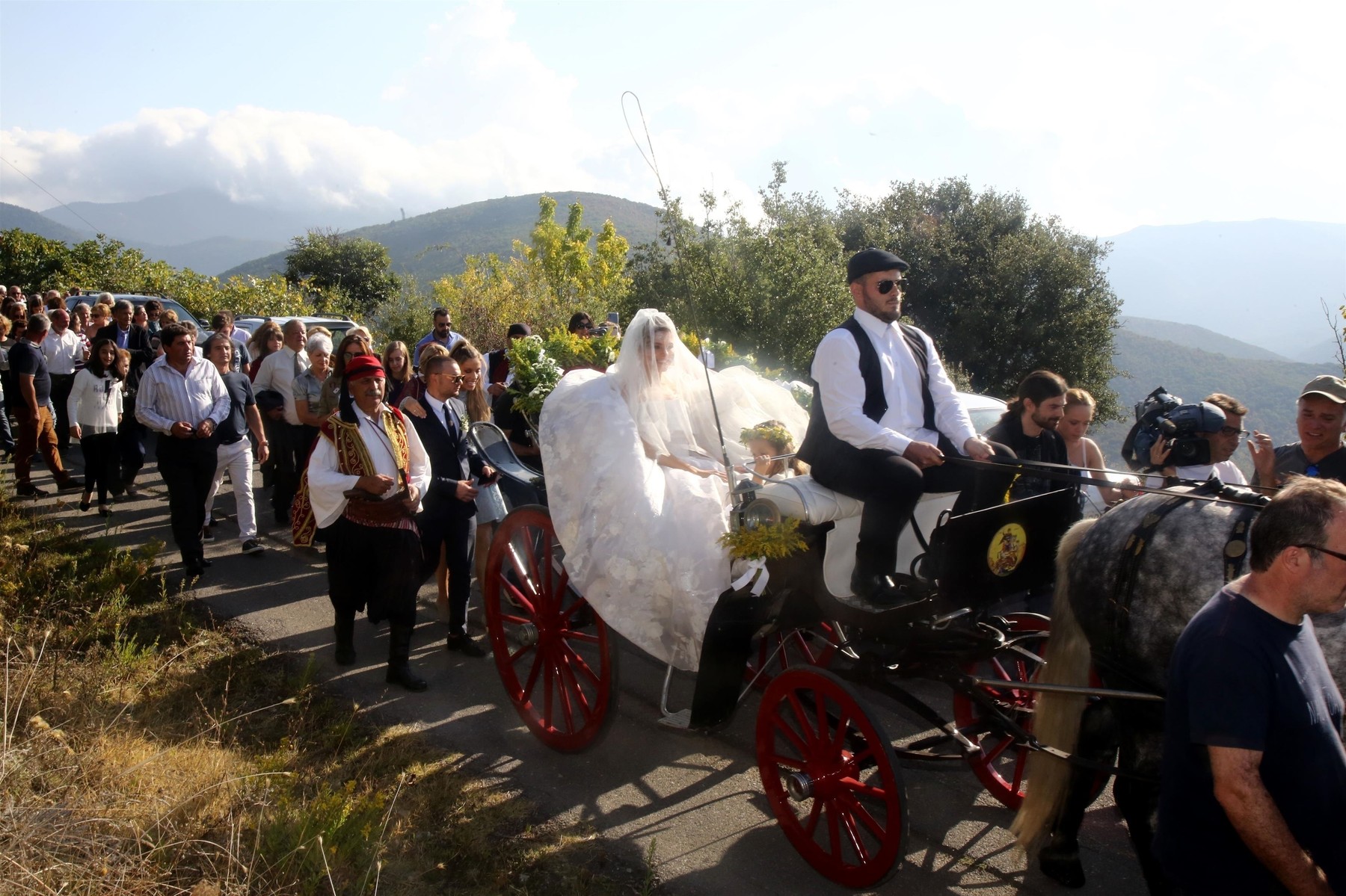 Maria Menounos and Keven Undergaro's traditional Greek wedding and after party