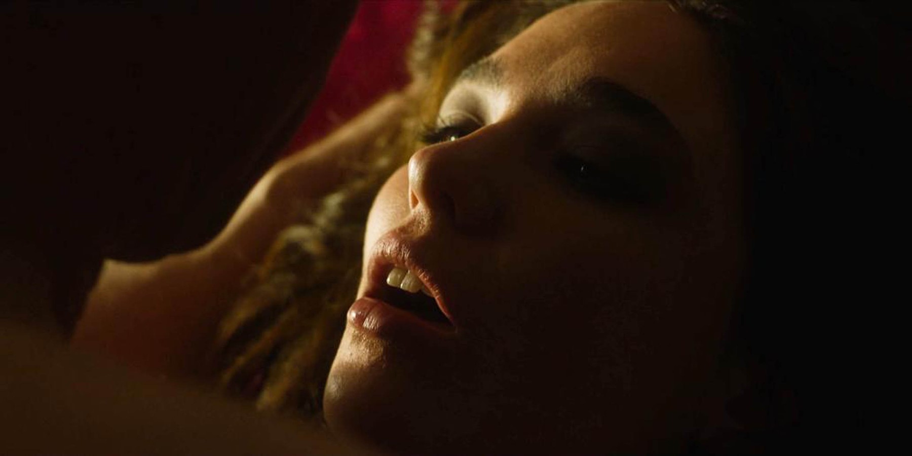 Matilda De Angelis goes topless in a sex scene with Hugh Grant