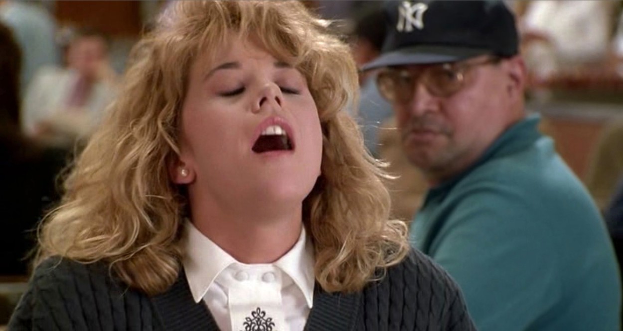 Meg Ryan in 'When Harry Met Sally' (1989)- filmstill