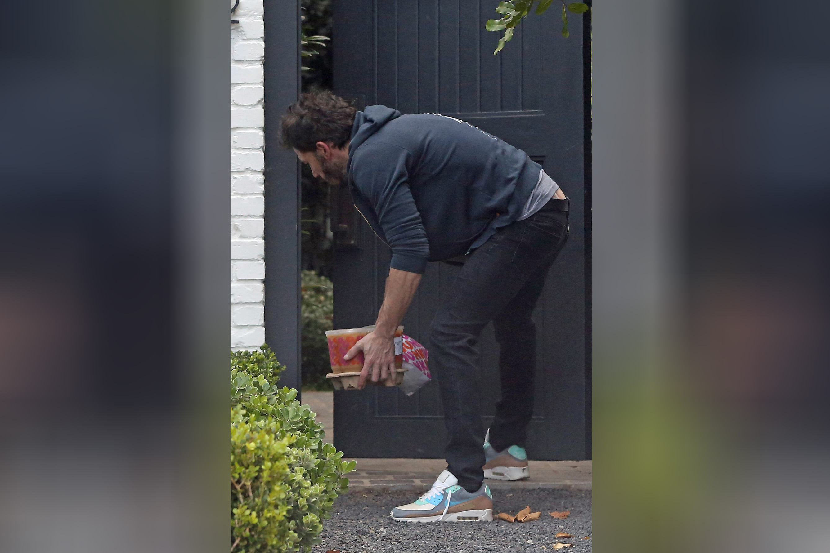Ben Affleck seen for the first time since it was reported that he has broken up with Ana de Armas,