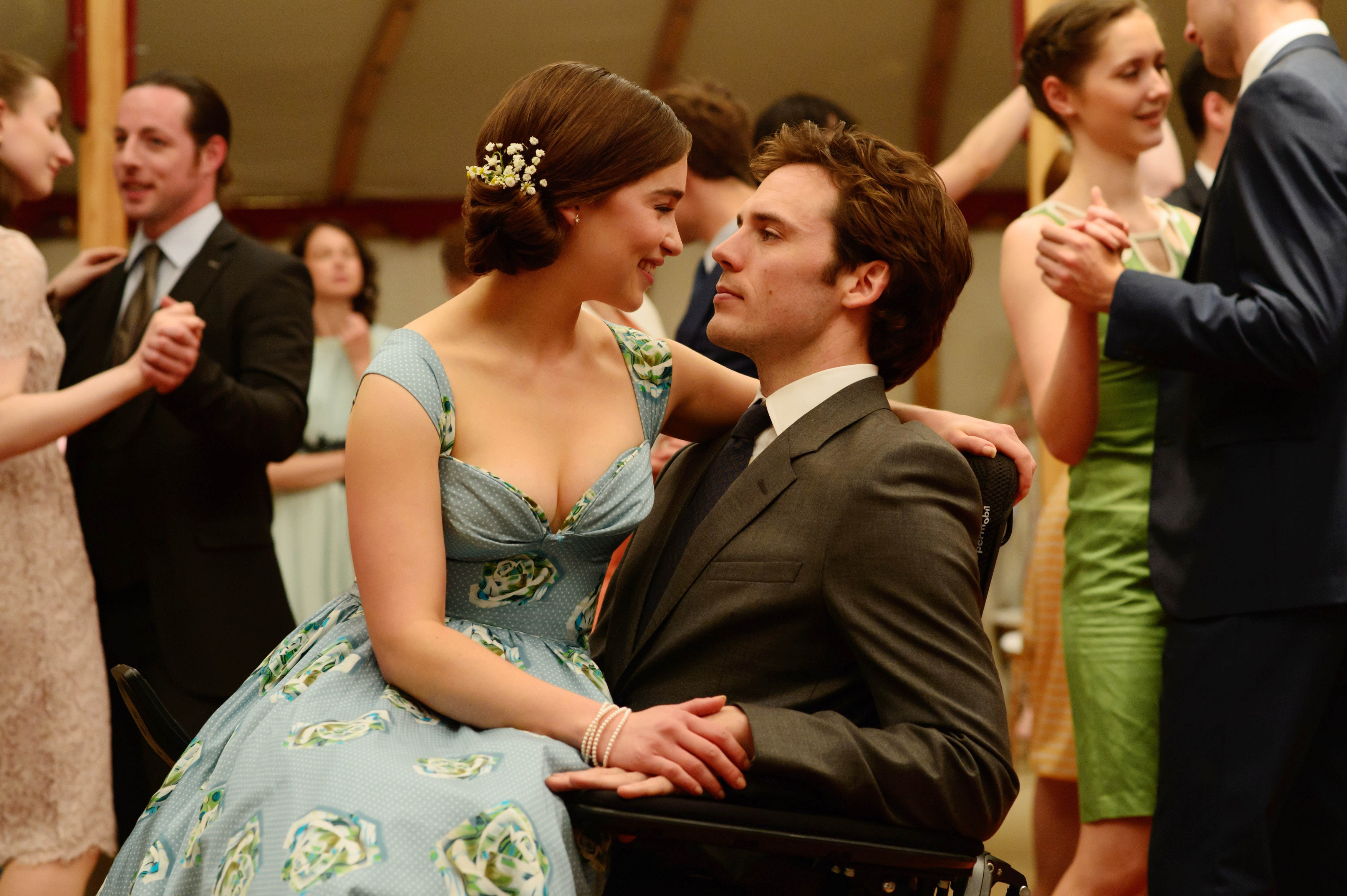 Emilia Clarke and Sam Claflin