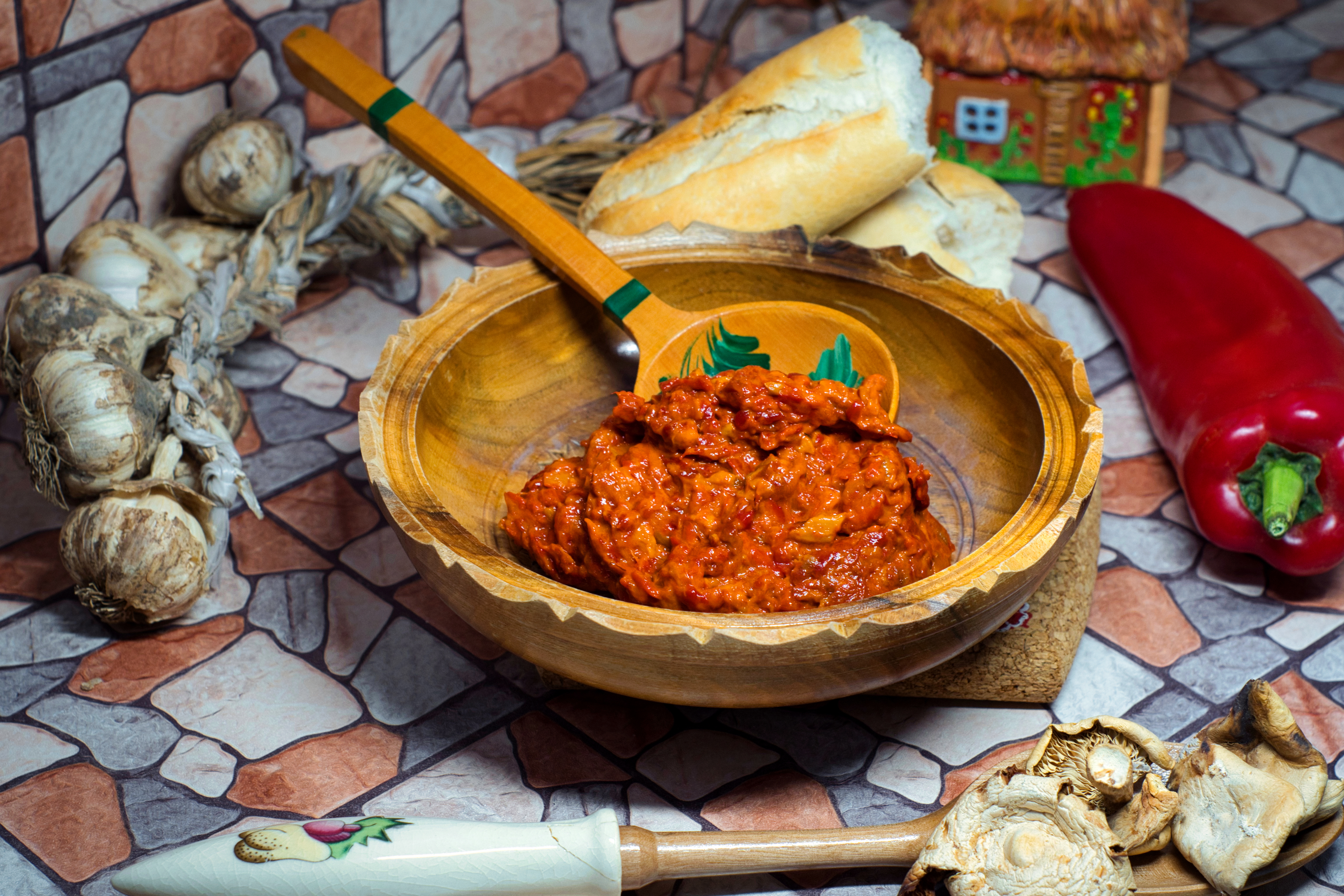 Ajvar,Is,A,Bright,And,Robust,Red,Pepper,Relish,That