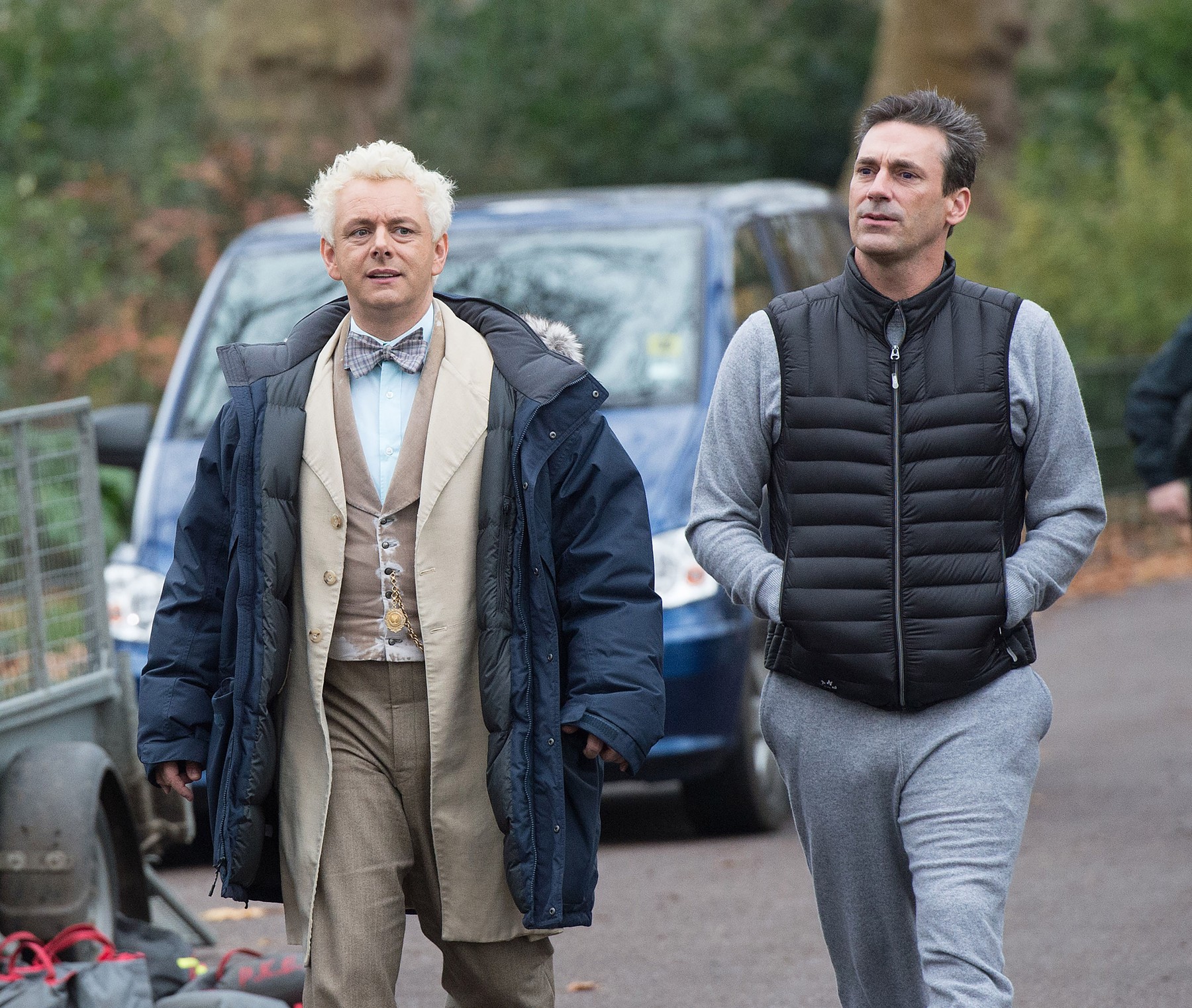 Good Omens filming