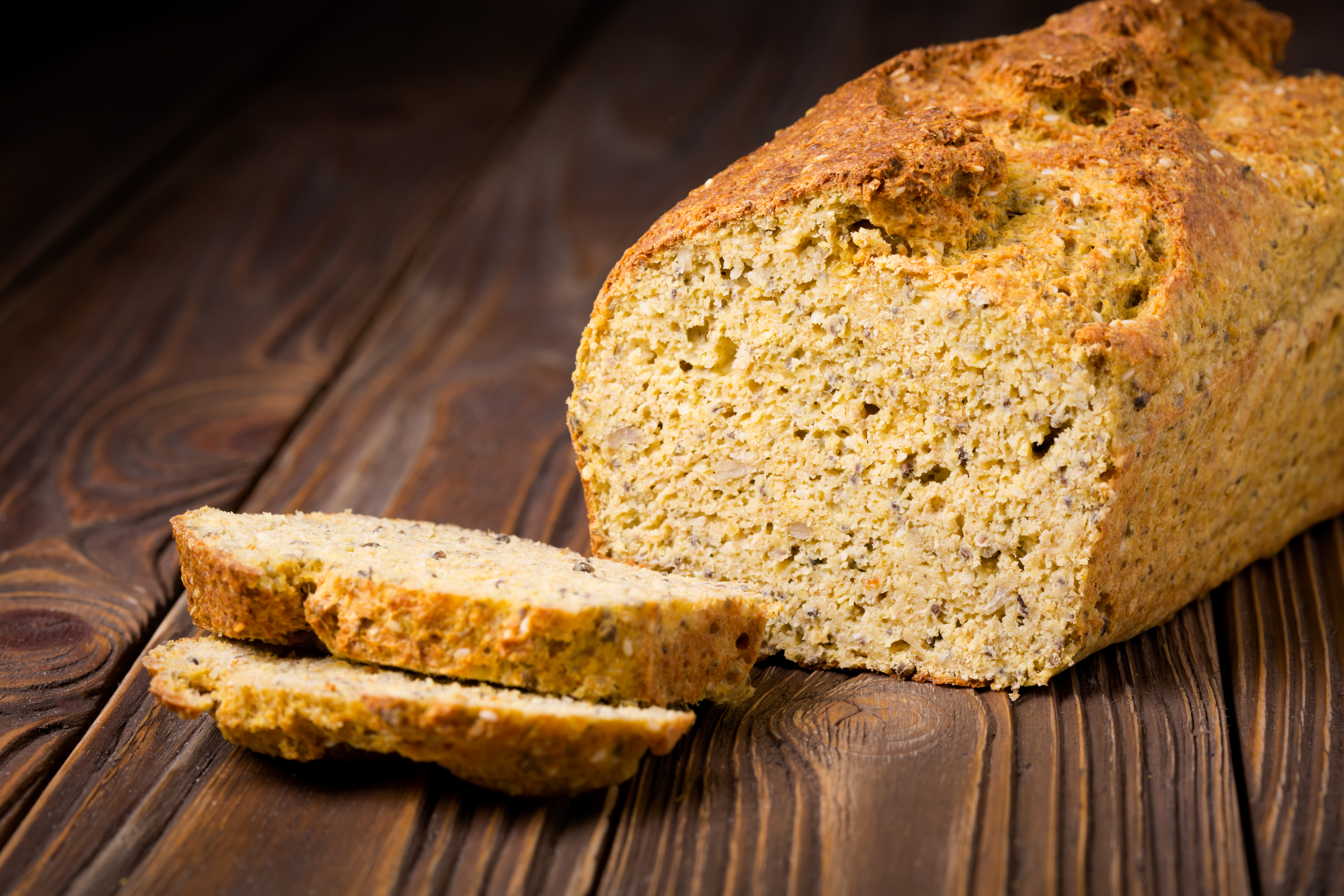 Homemade,Diy,Natural,Very,Healthy,Bread,Made,Of,Chickpea,And